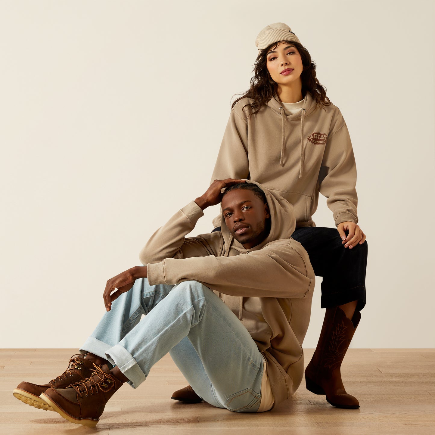 Sendero Slow Horses Hoodie - Brindle