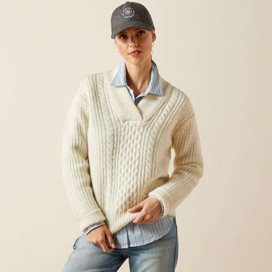 Arley Sweater - Arctic Wolf