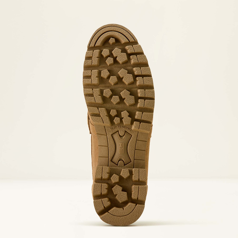 Stratford Lug Loafer - Tan Suede/Leopard Hair On