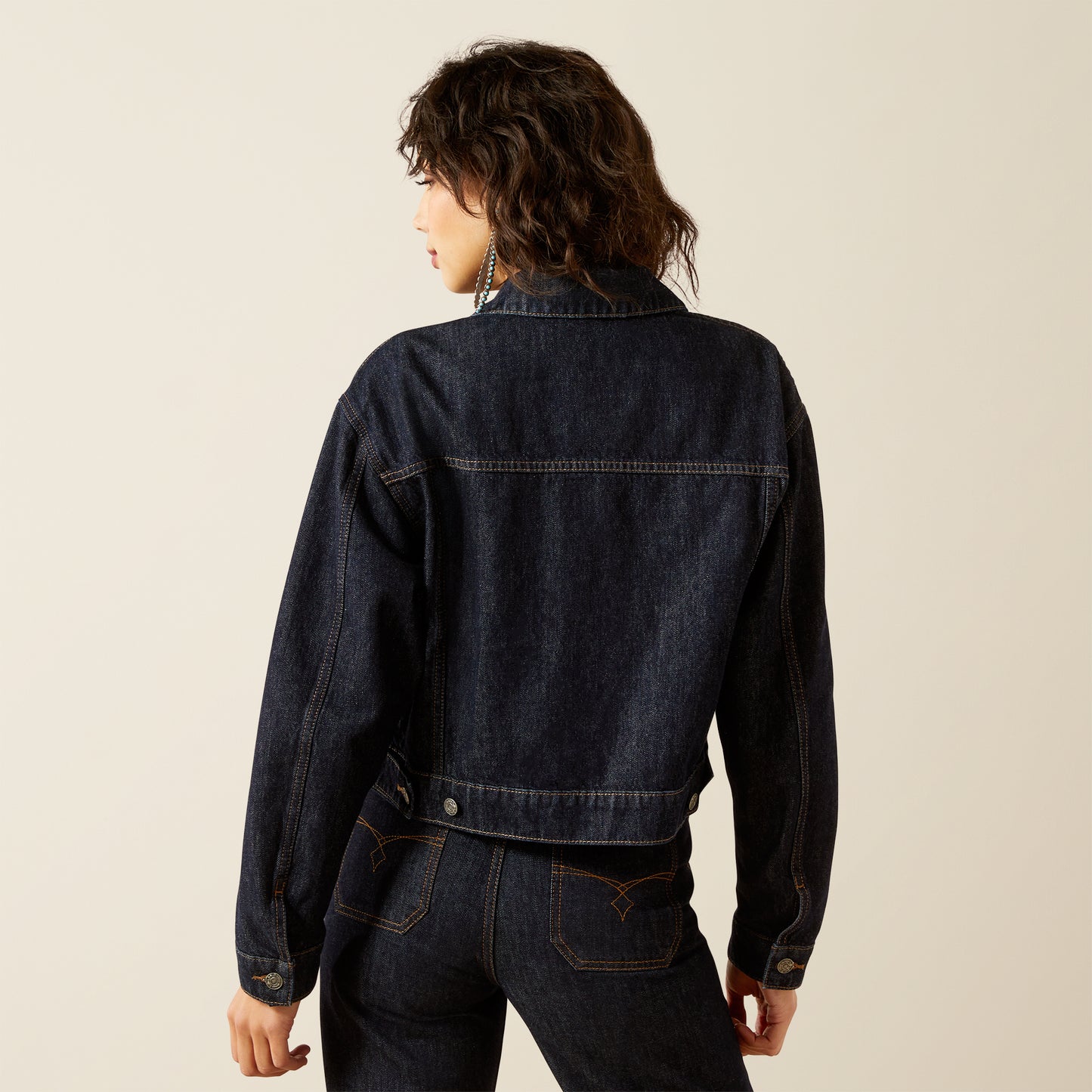 Western Utility Denim Jacket - Rinse