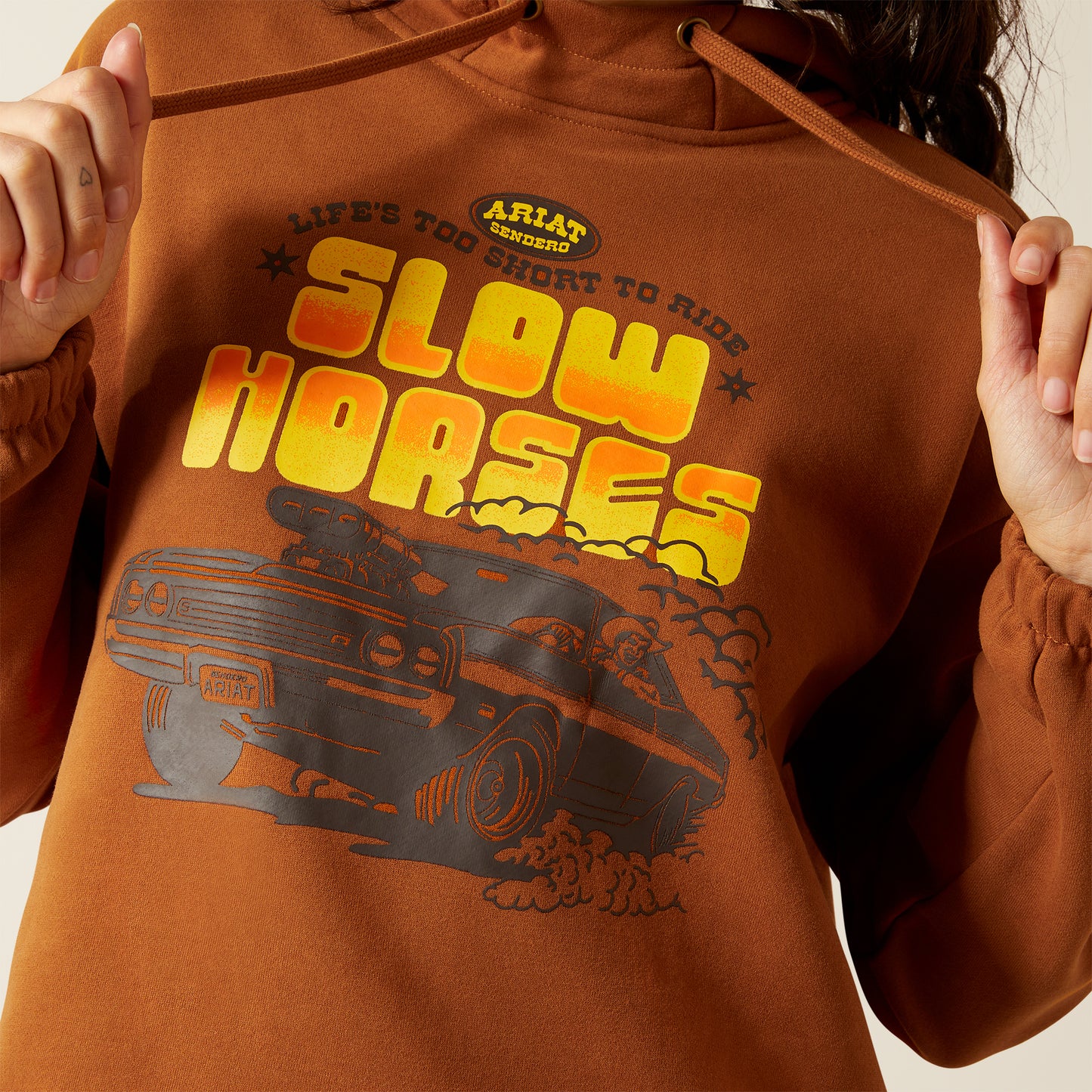 Sendero Slow Horses Hoodie - Glazed Ginger