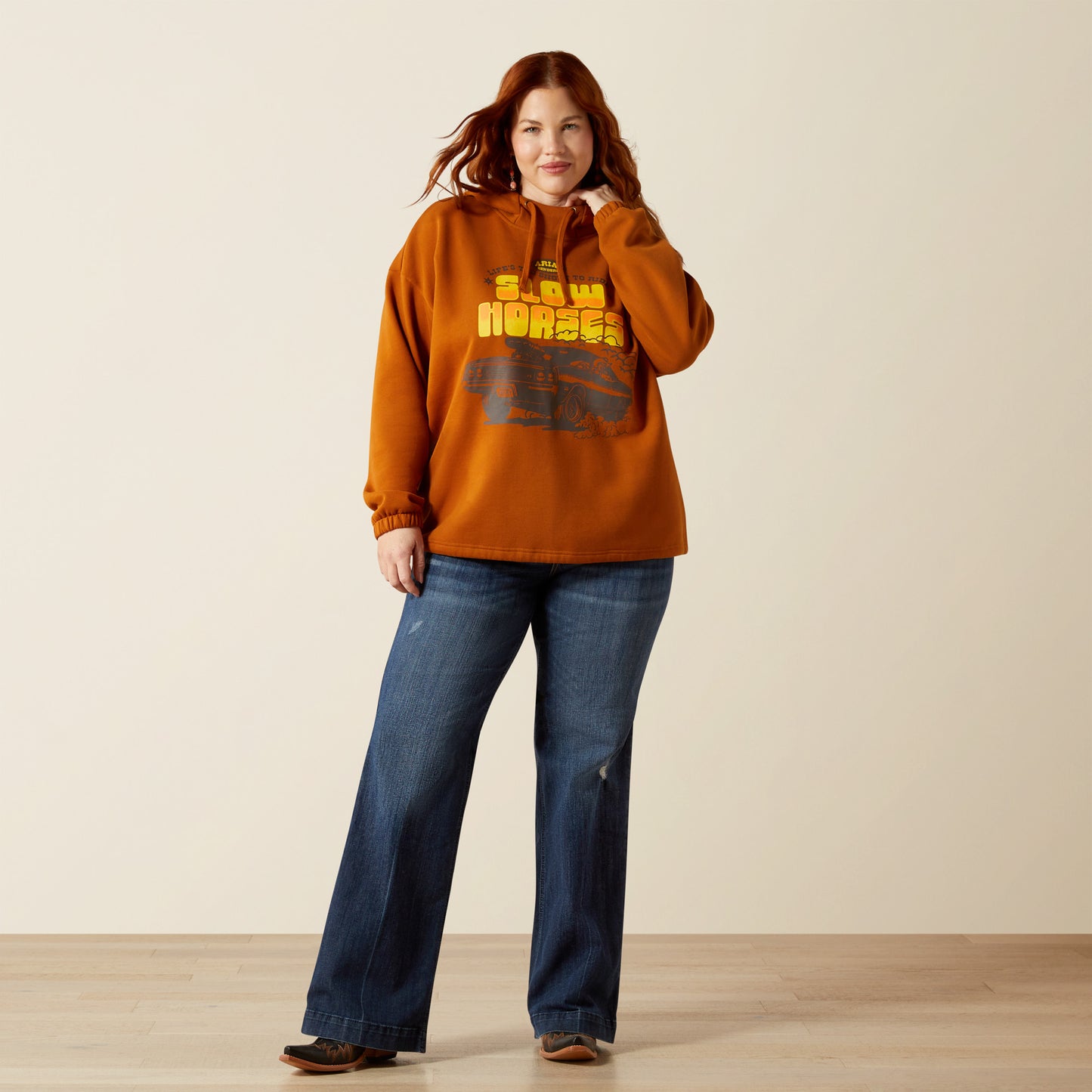 Sendero Slow Horses Hoodie - Glazed Ginger