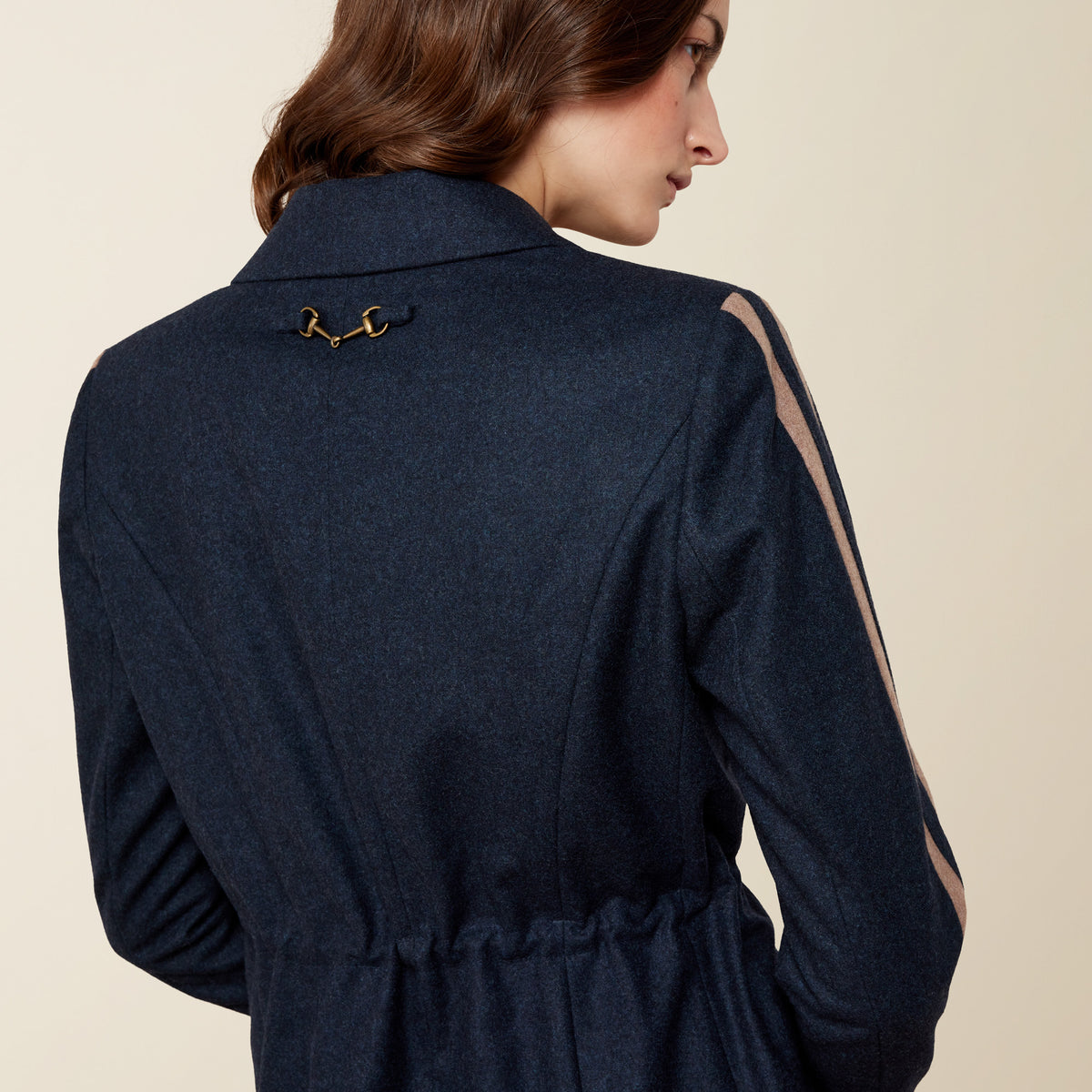 Dornie Wool Blazer - Navy