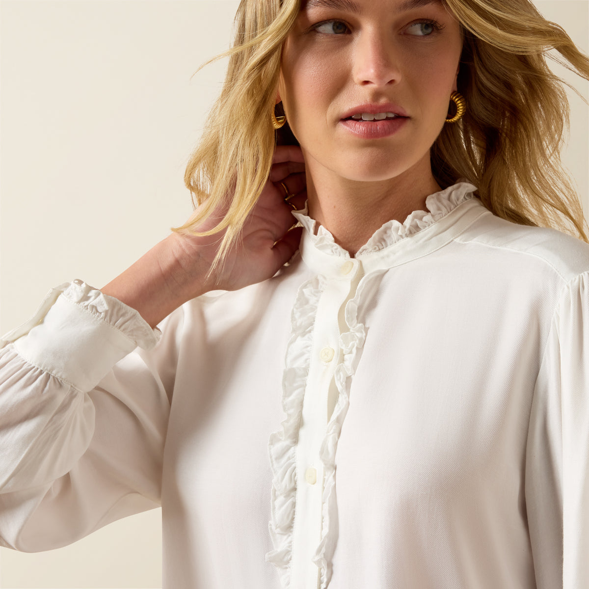 Cricklade Blouse - White