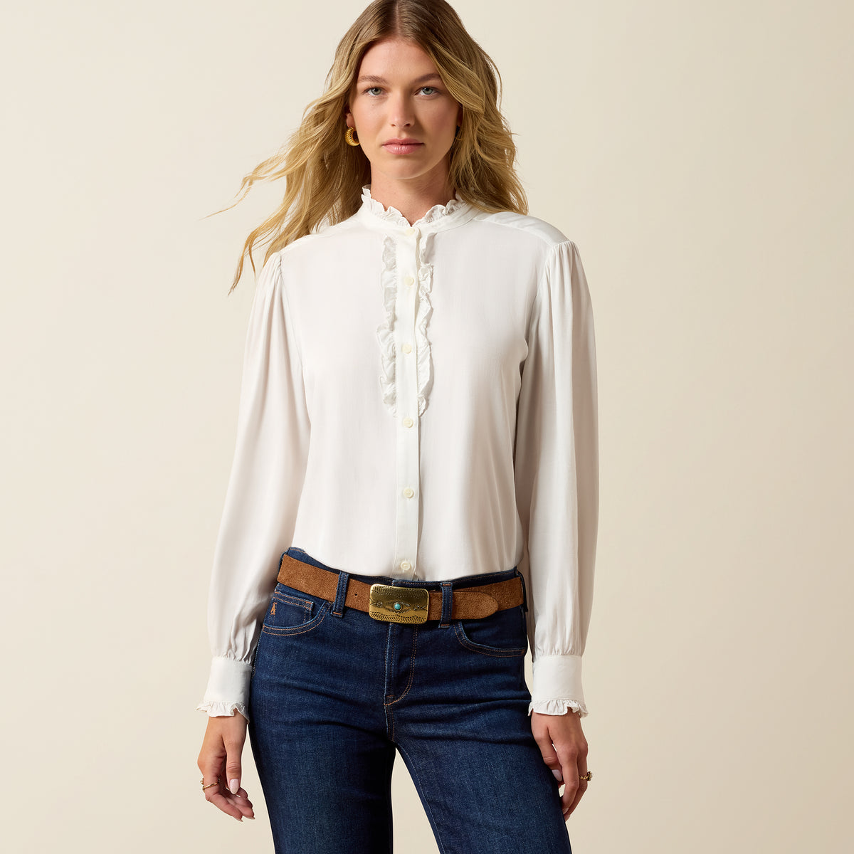 Cricklade Blouse - White