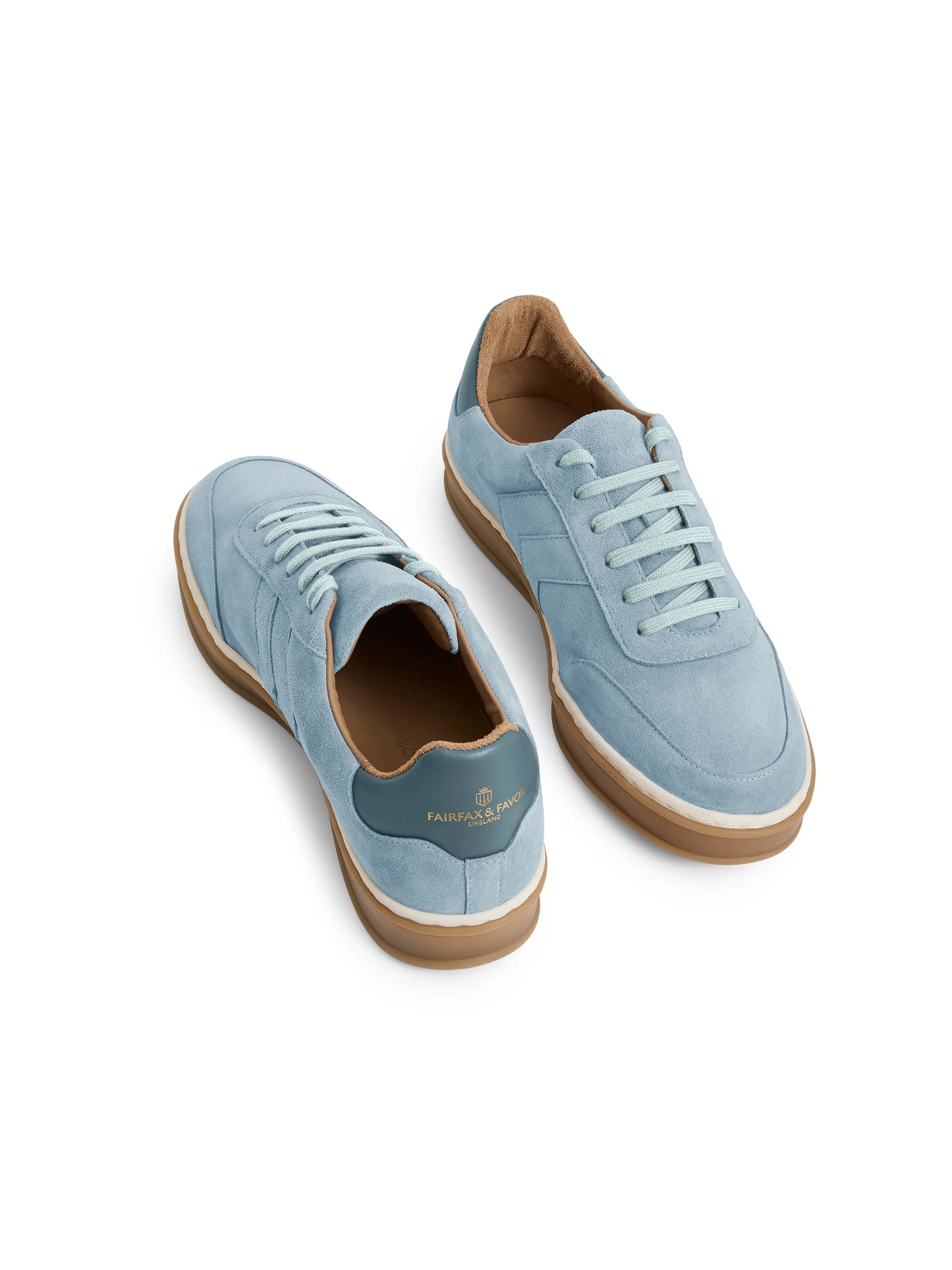 Kendrick Trainer - Sky Blue Suede