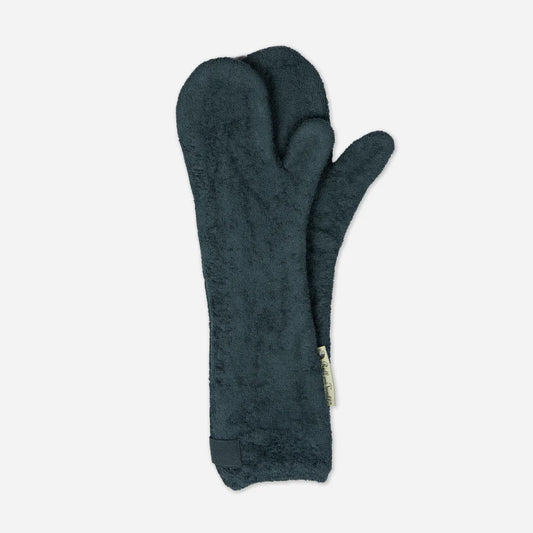 Dog Drying Mitts - Forest Green