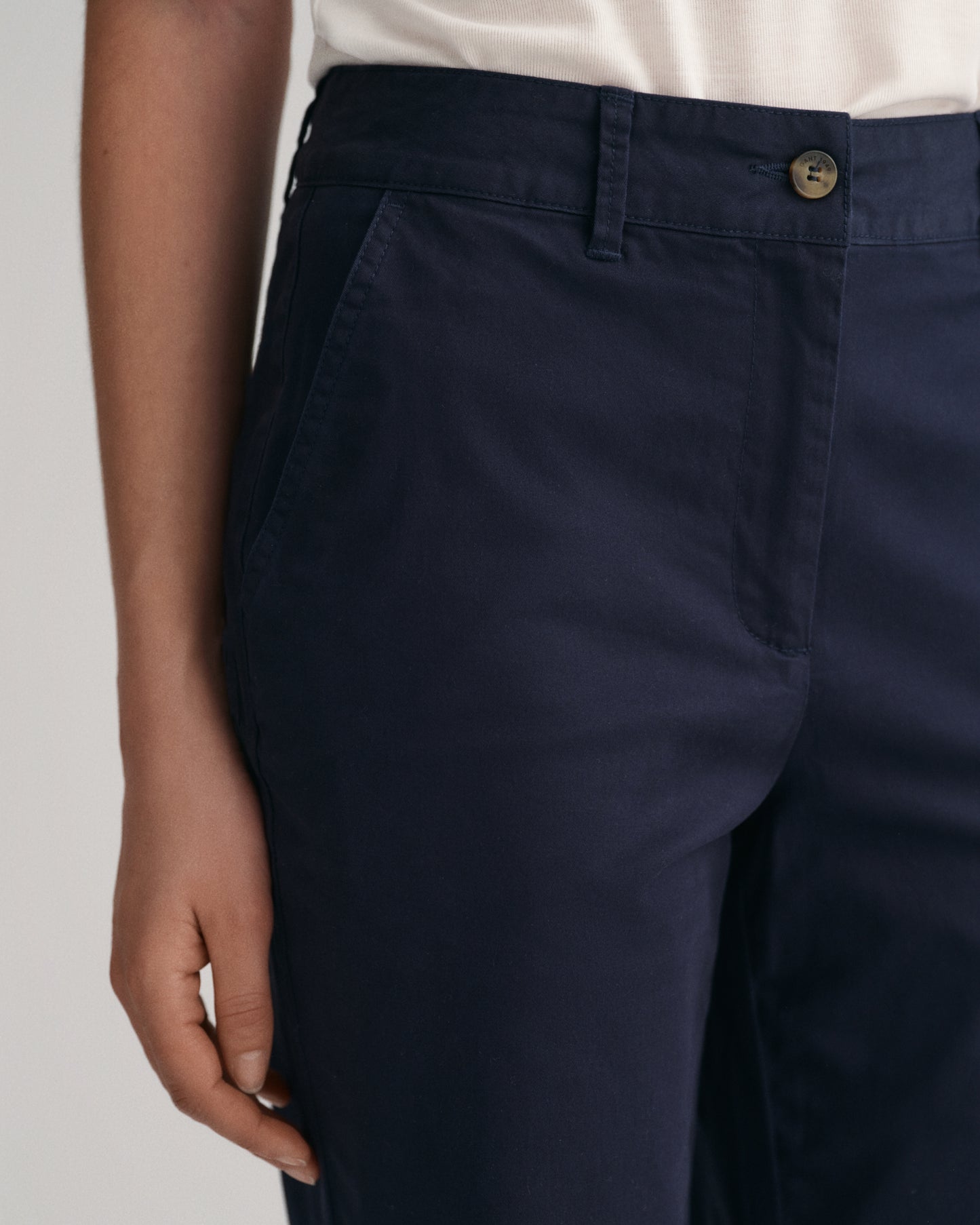 Slim Fit Chinos - Evening Blue