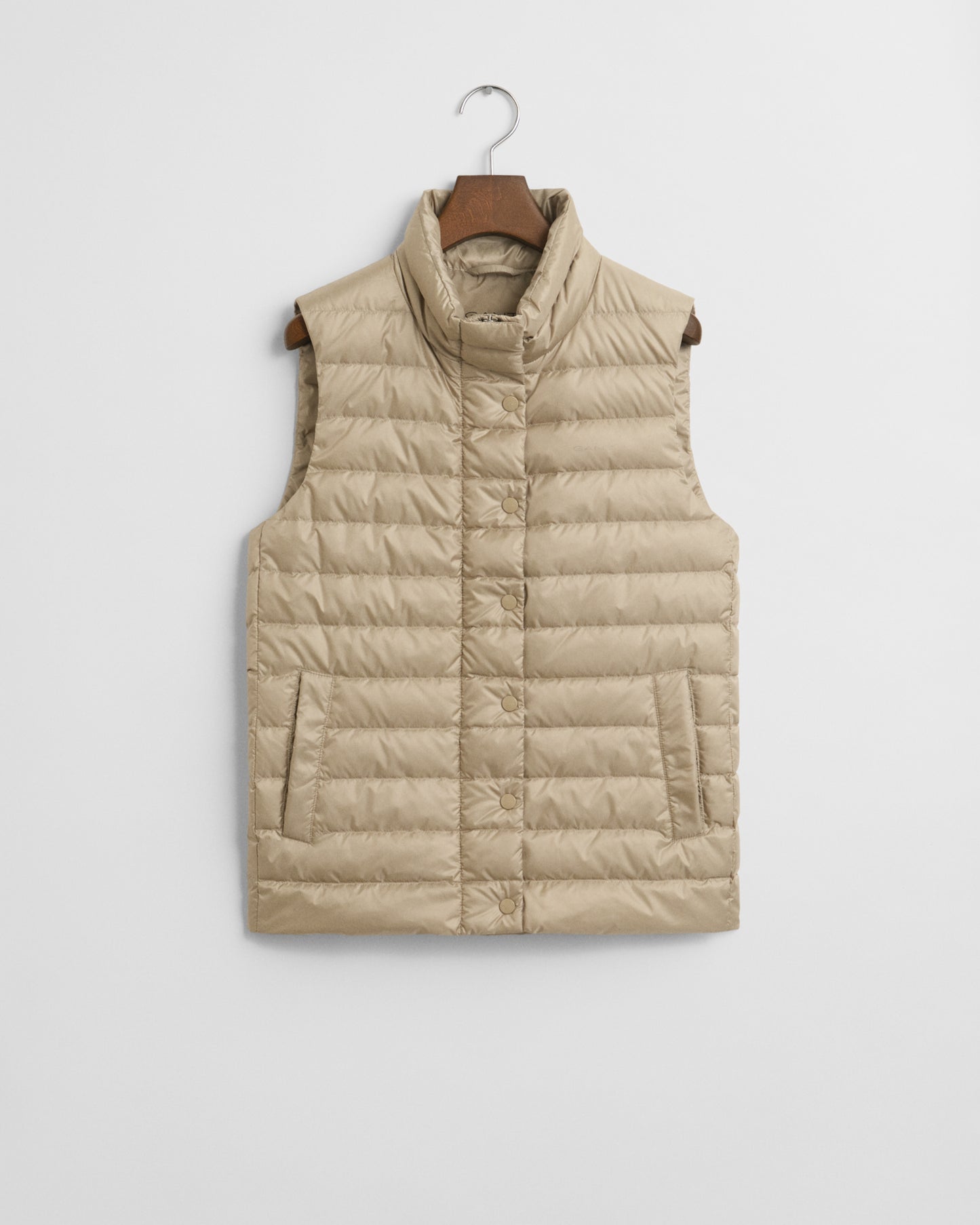 Light Down Vest - Concrete Beige