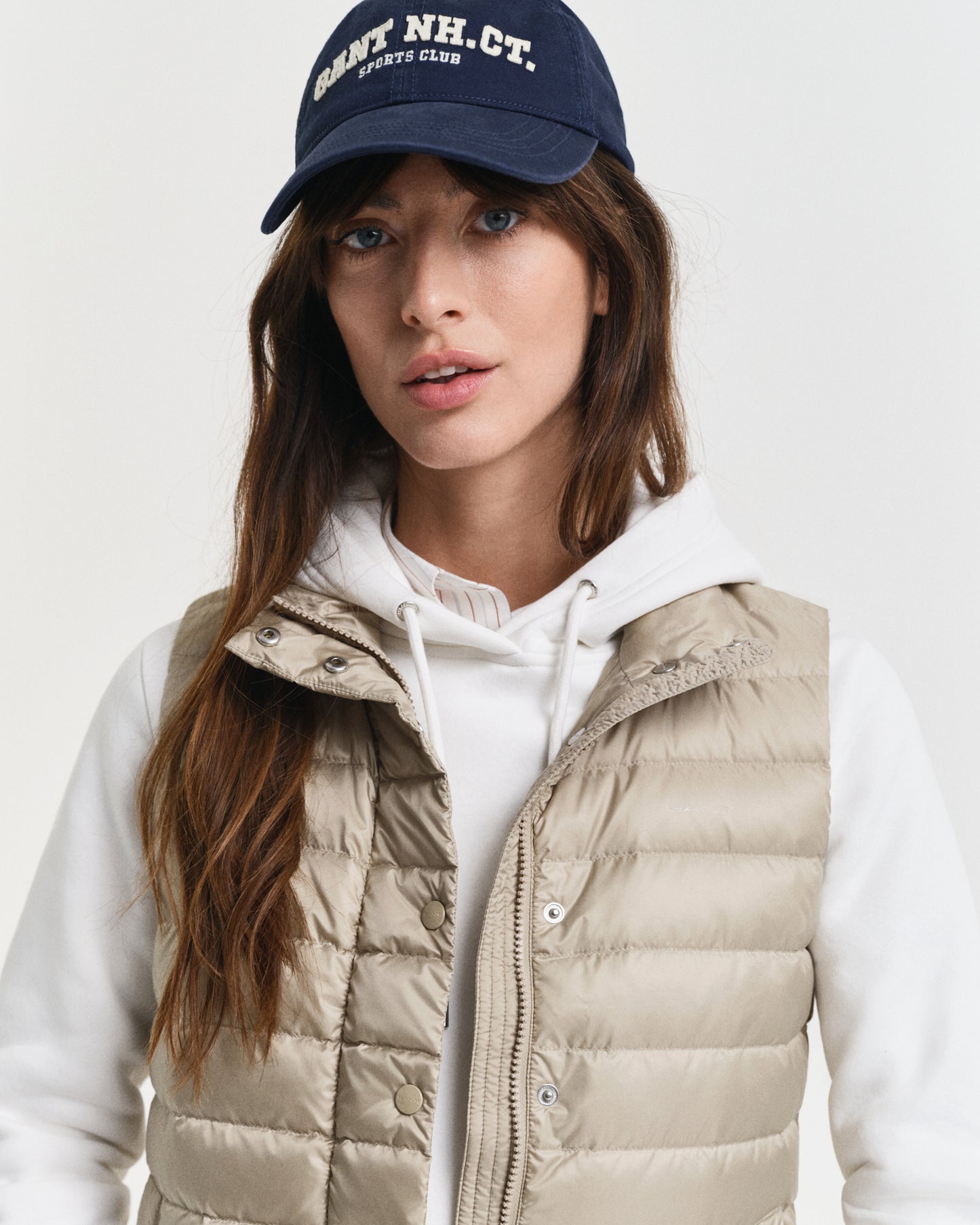 Light Down Vest - Concrete Beige