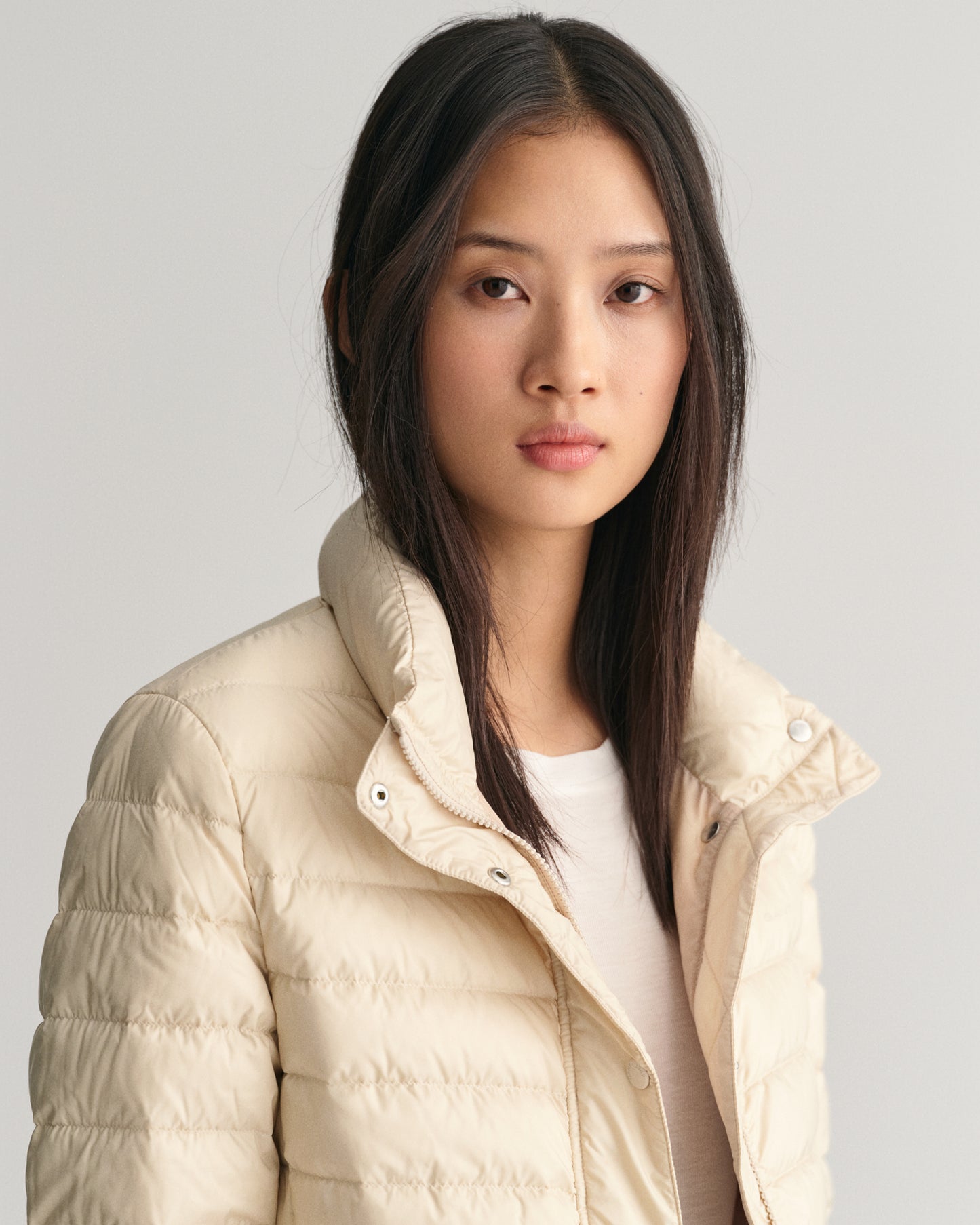 Light Down Jacket - Soft Oat