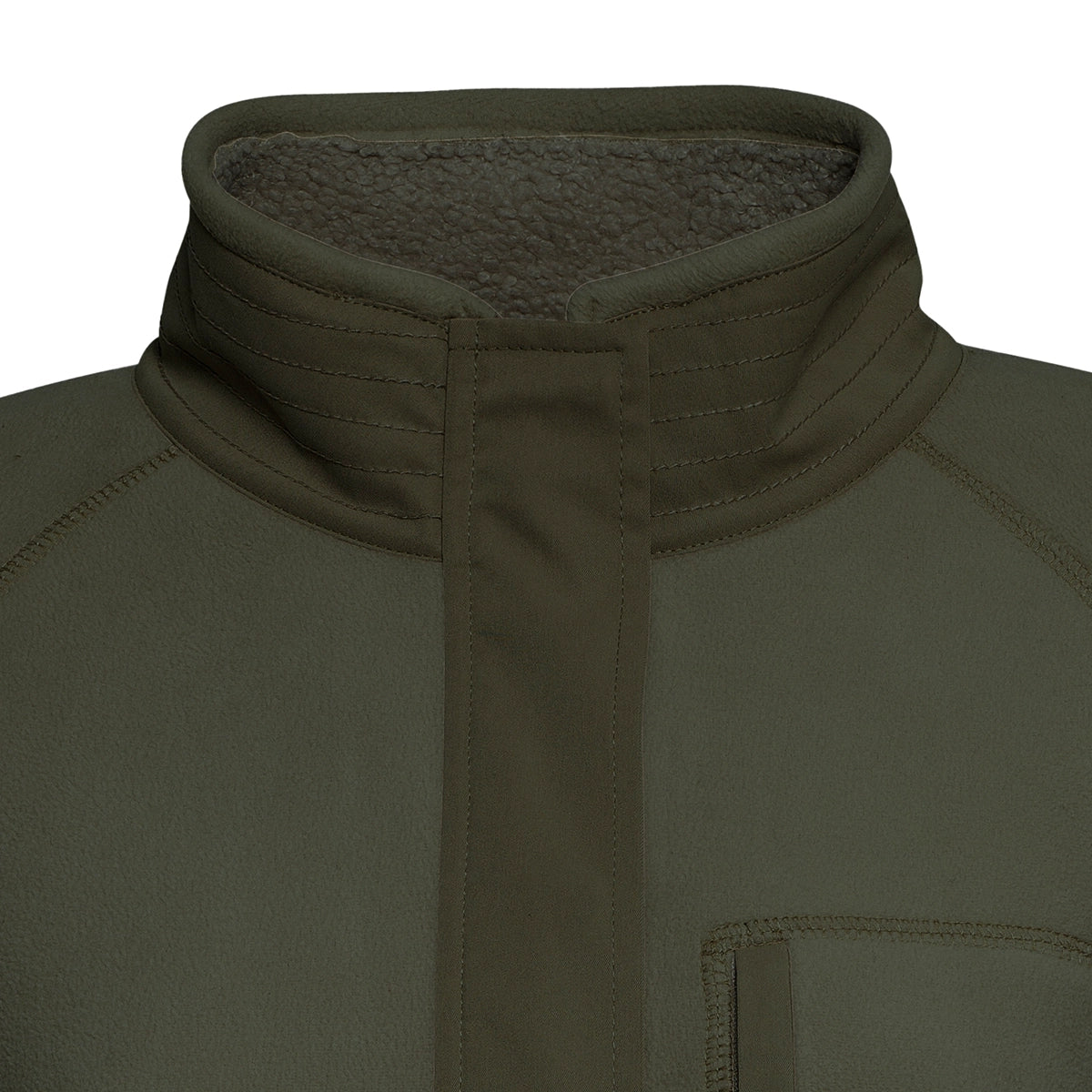 Aria 1/4 Zip Fleece - Khaki