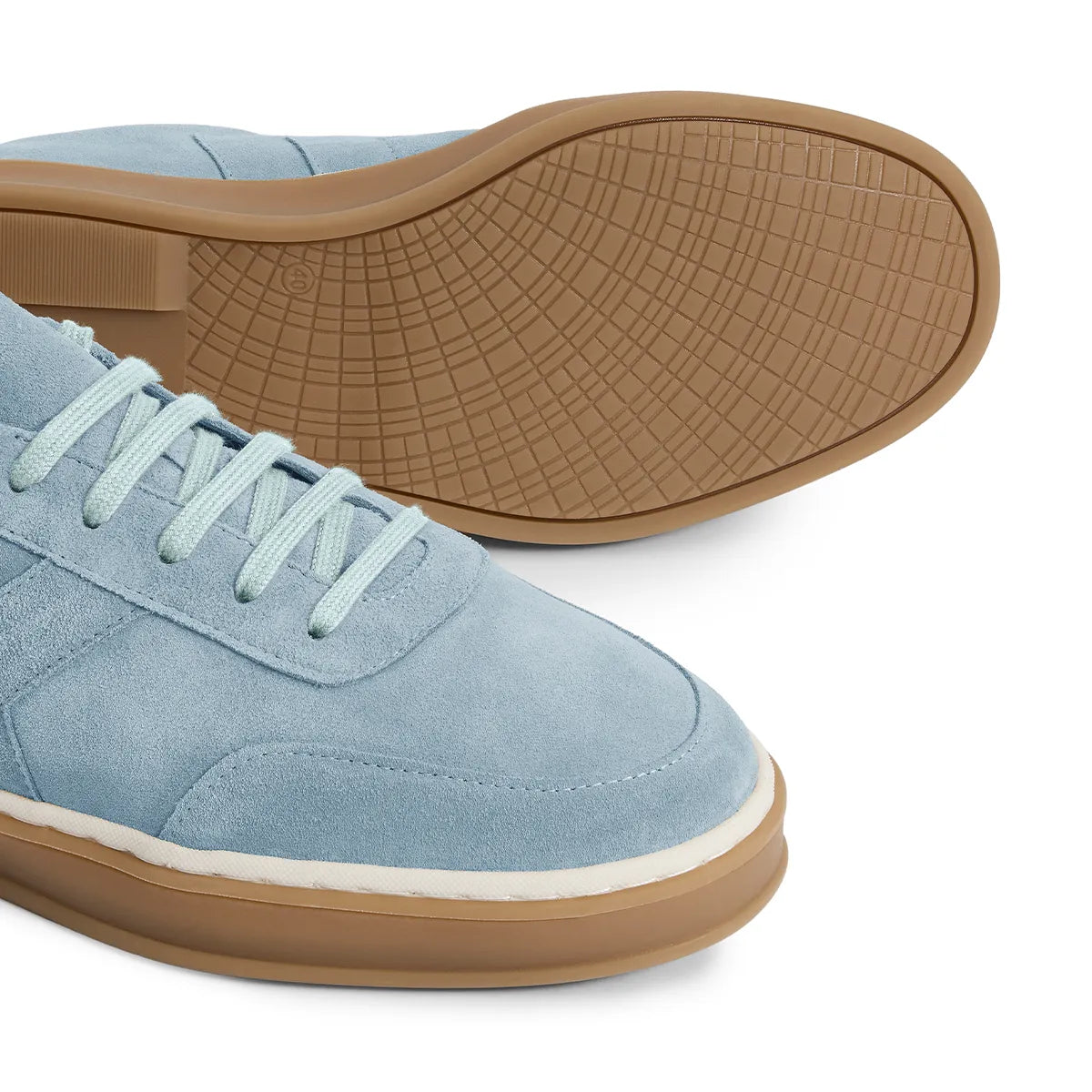 Kendrick Trainer - Sky Blue Suede