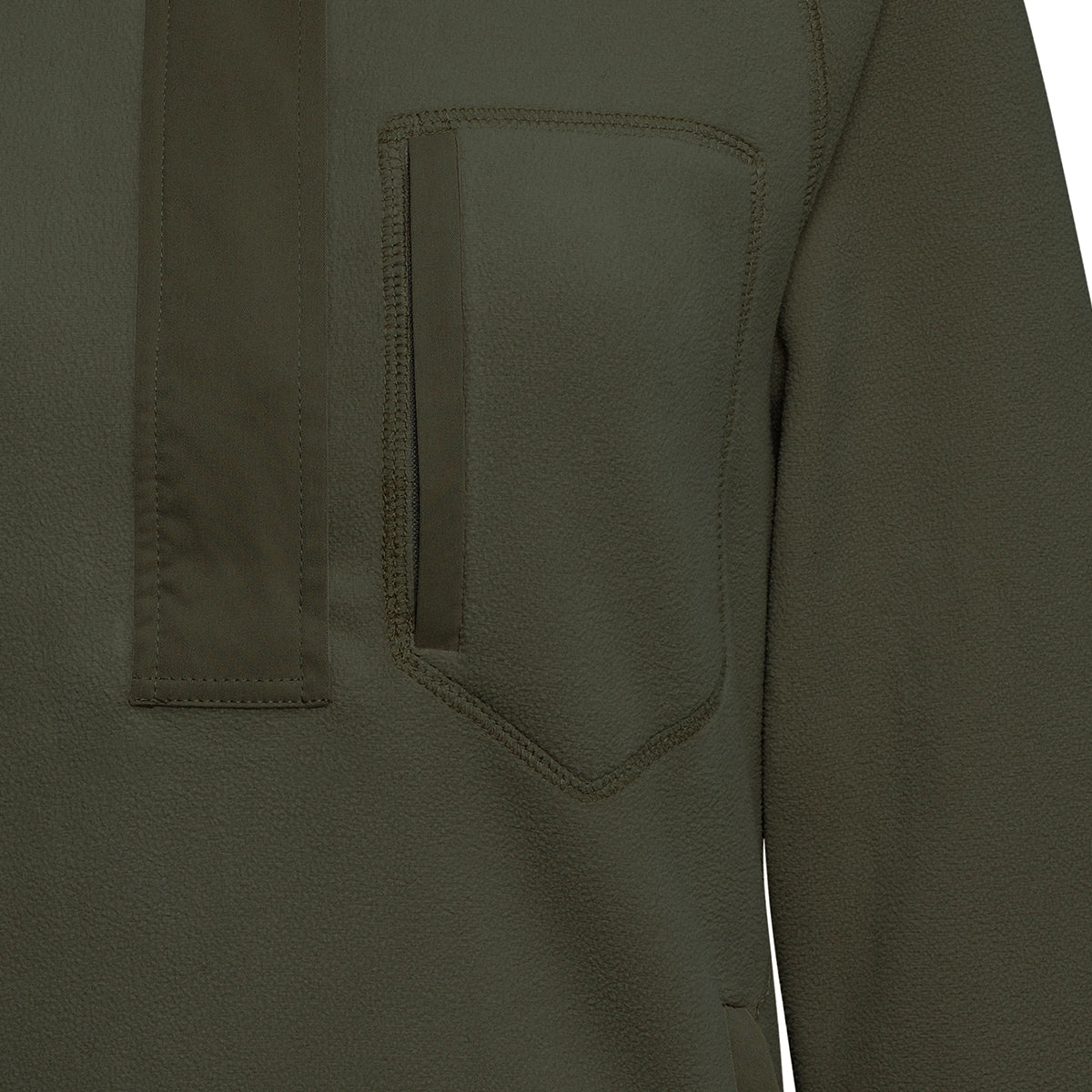 Aria 1/4 Zip Fleece - Khaki