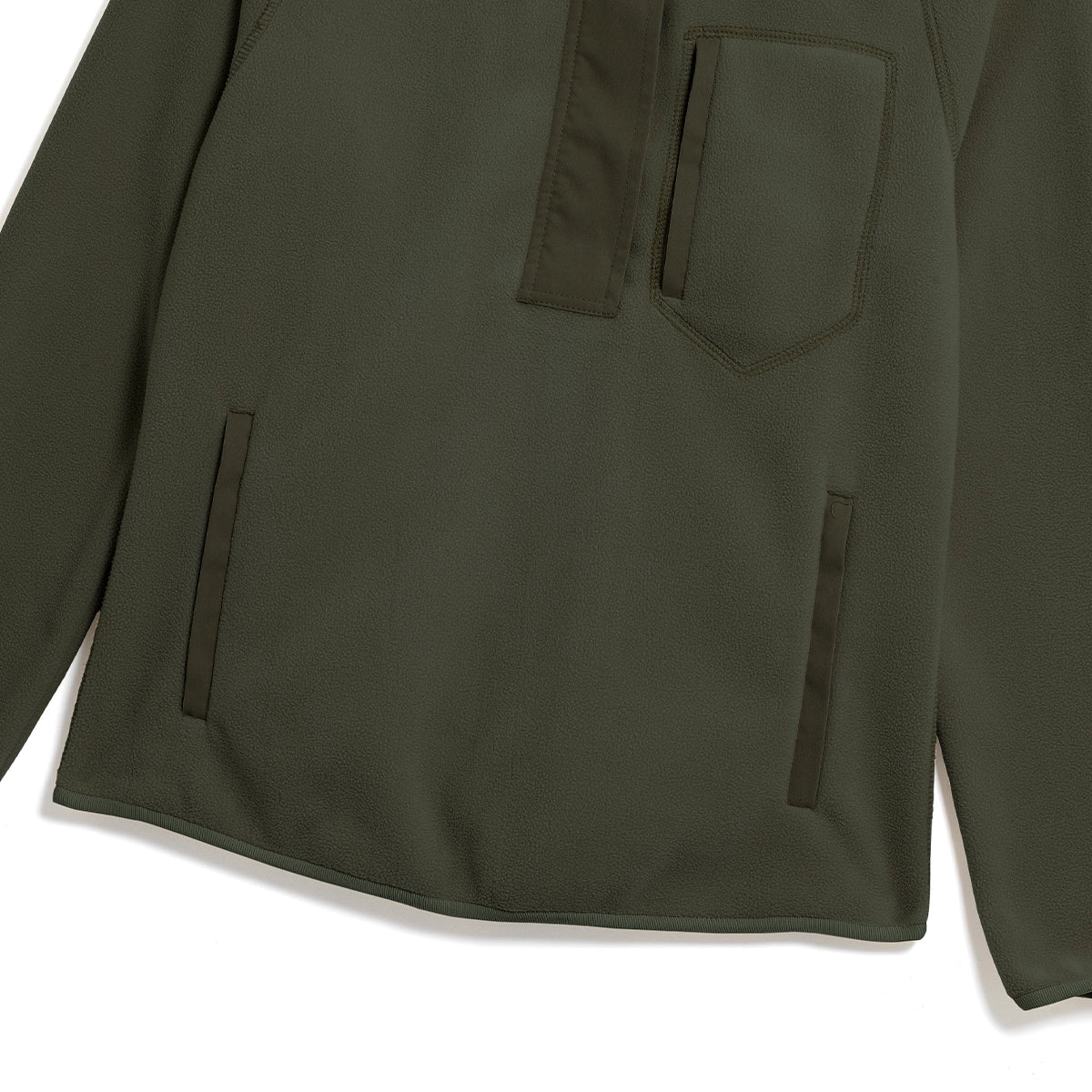 Aria 1/4 Zip Fleece - Khaki
