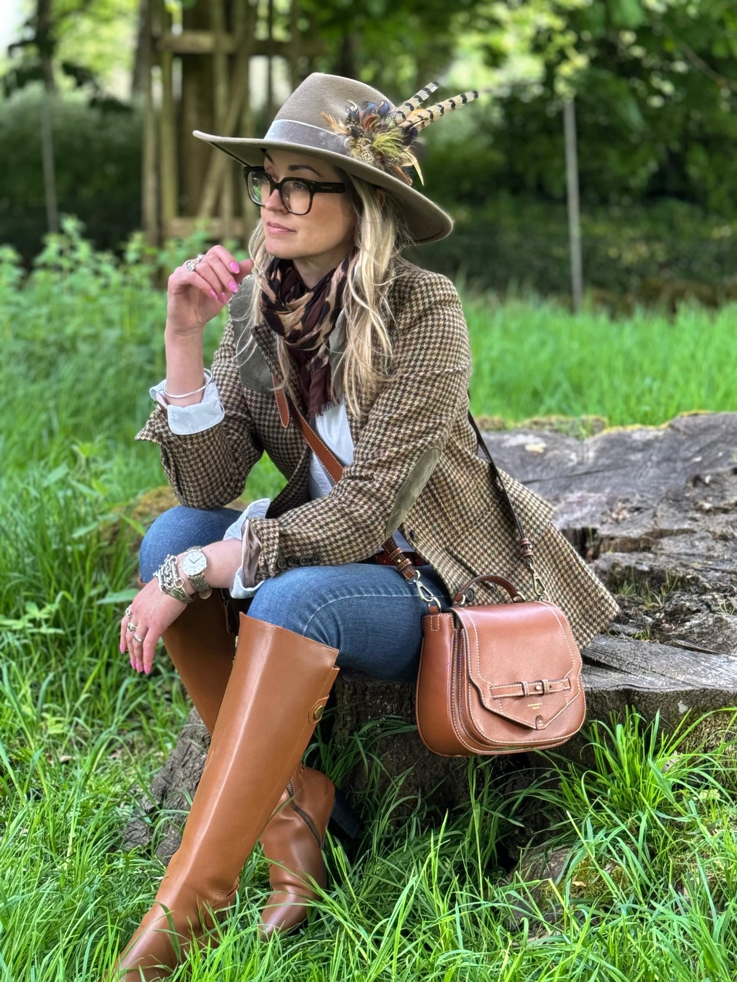 Felpersham Saddle Bag - Tan