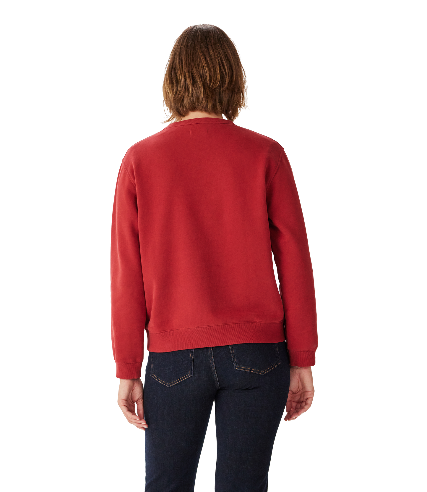 Heritage Brushed Sweatshirt - Red