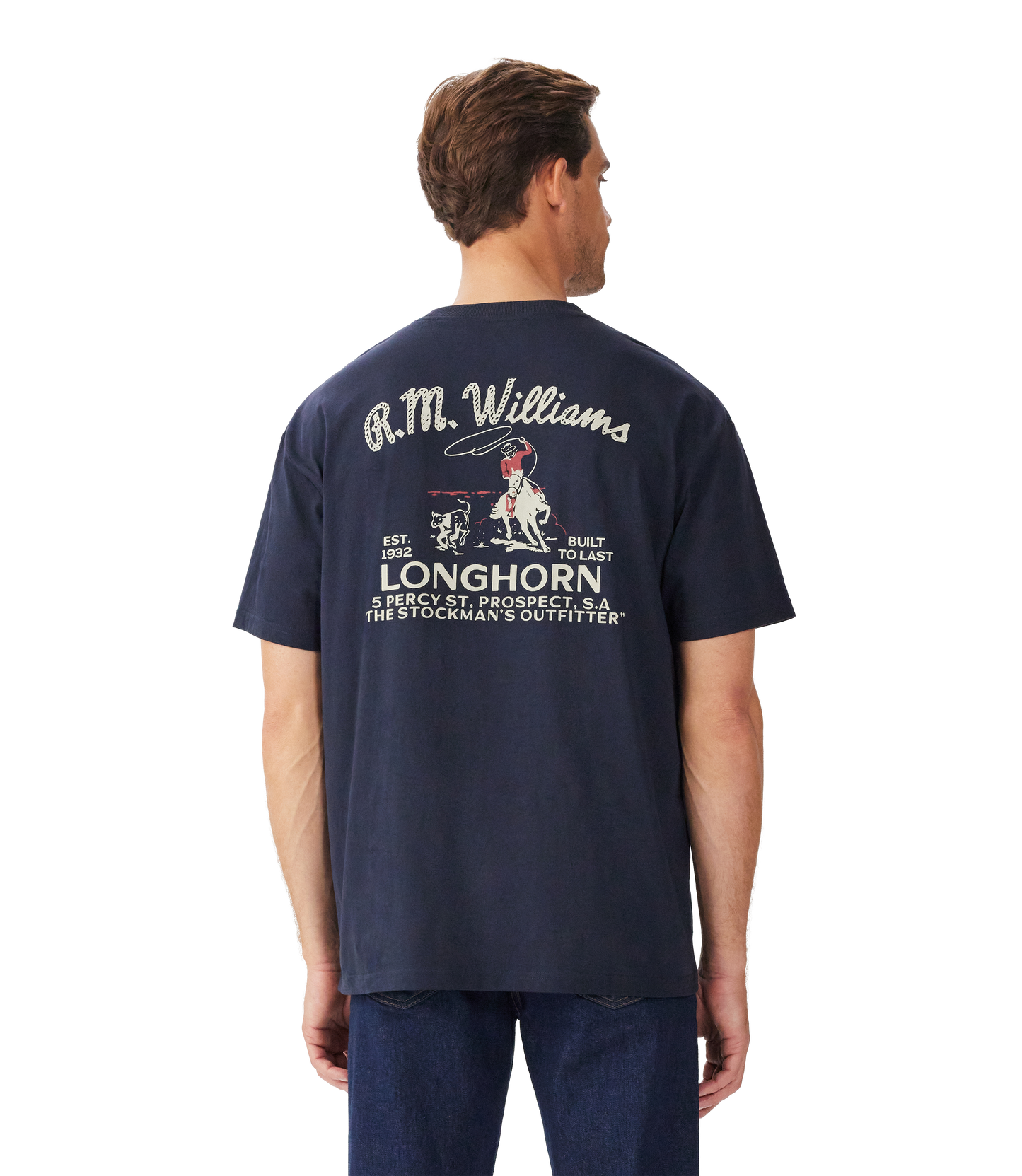 Longhorn T-Shirt - Navy