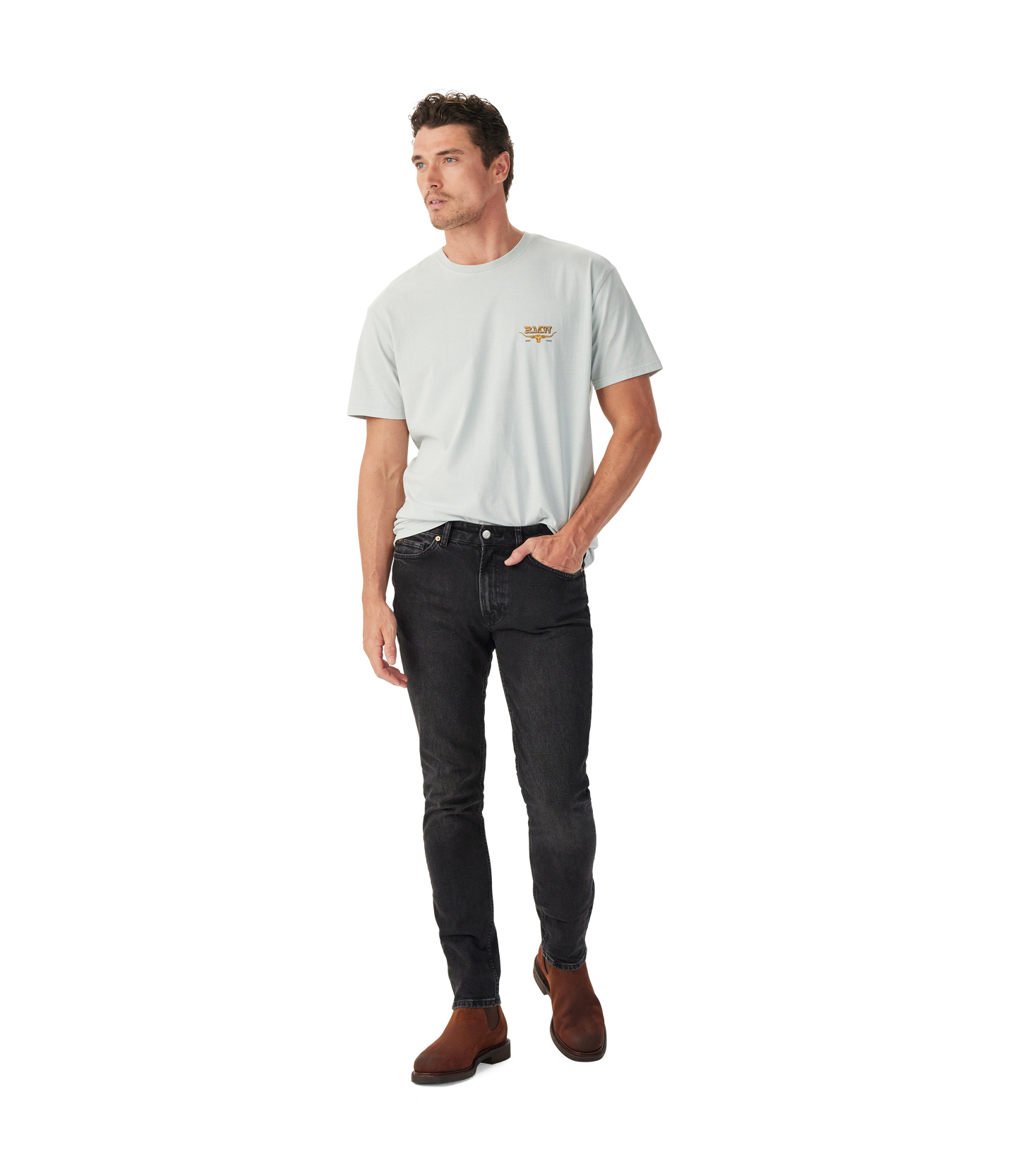 Louth T-Shirt - Salt