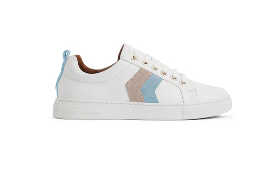 Alexandra Trainer - with Sky Blue/Stone
