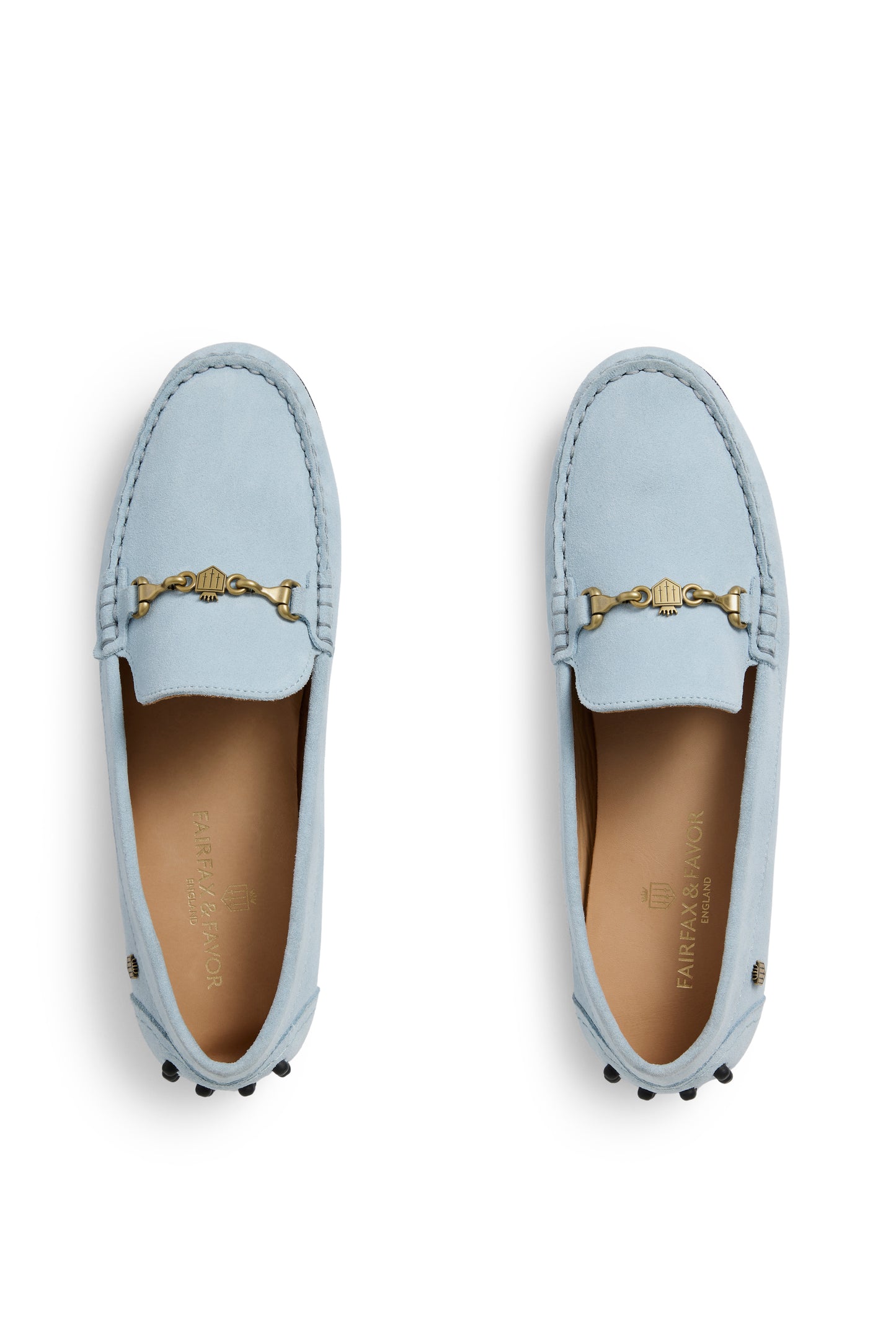 Trinity Driver - Sky Blue Suede