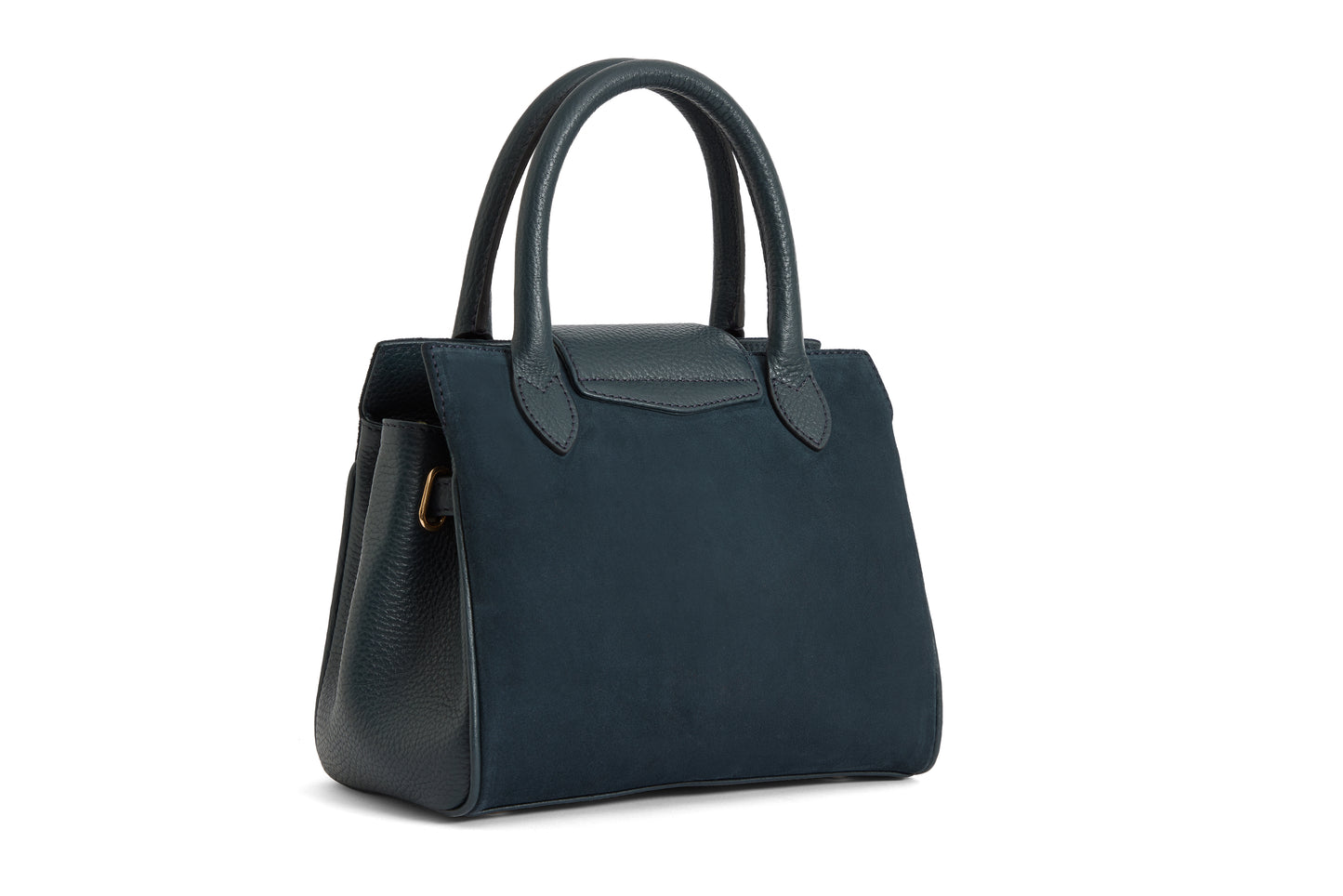 Mini Windsor Handbag - Teal Suede