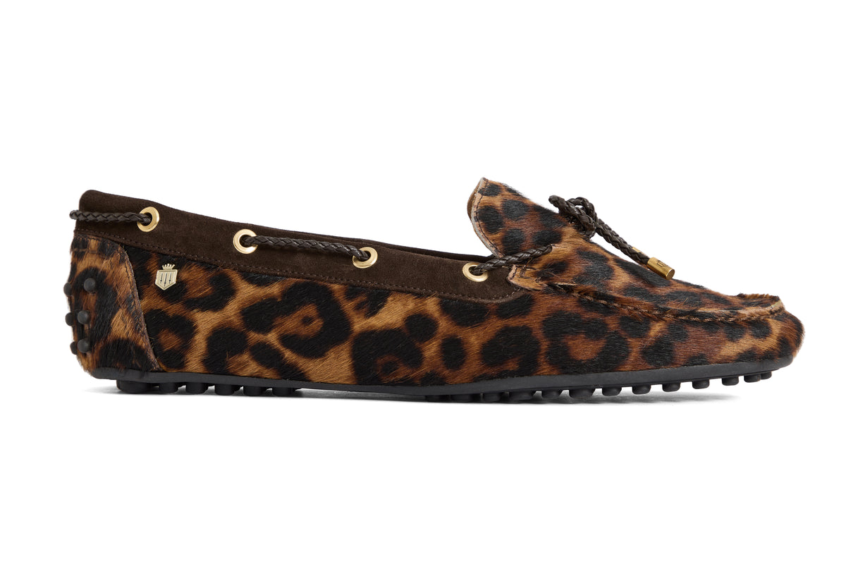 Henley Driver - Leopard Haircalf
