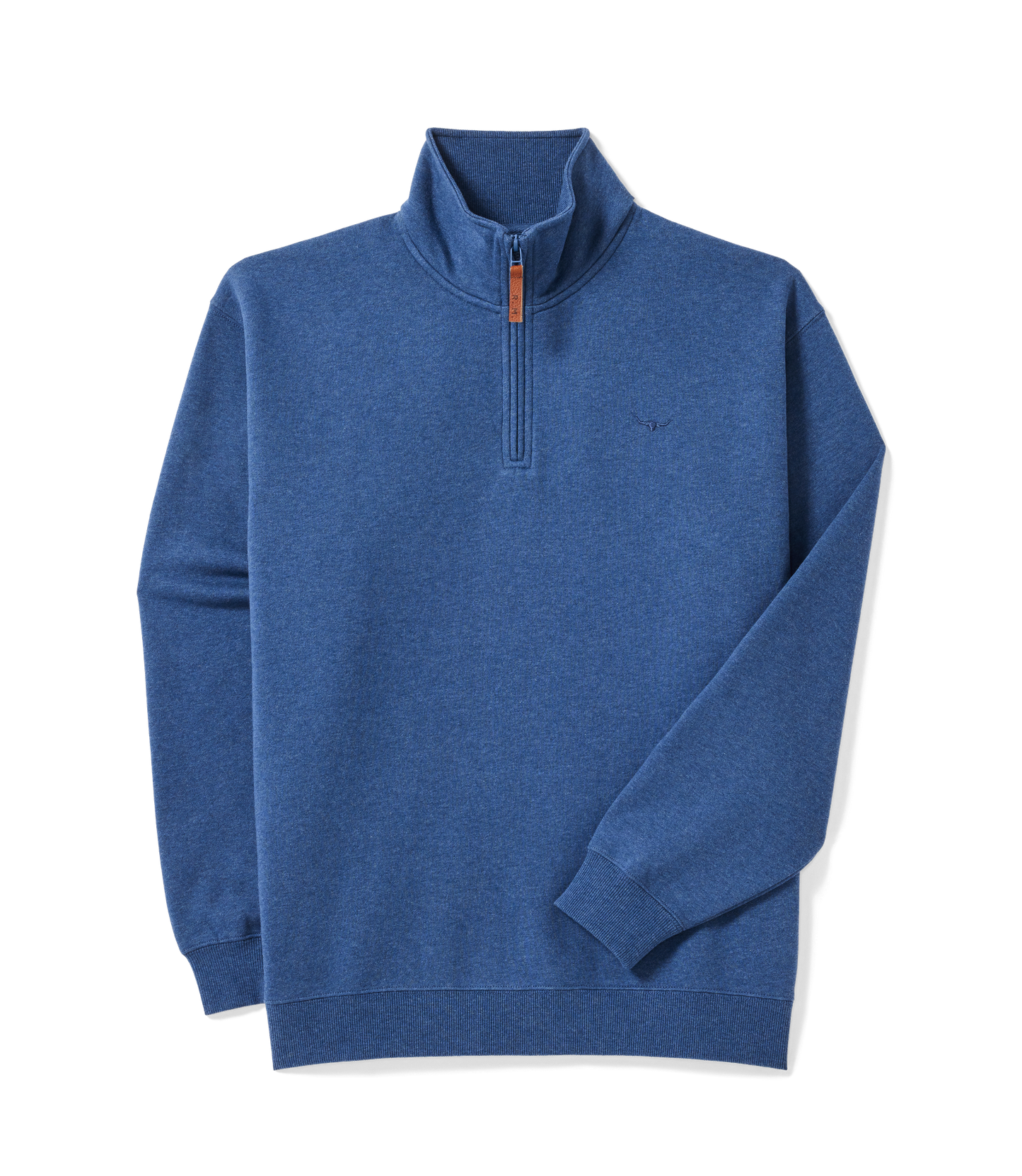 Mulyungarie 1/4 Zip Sweatshirt - Blue Marle