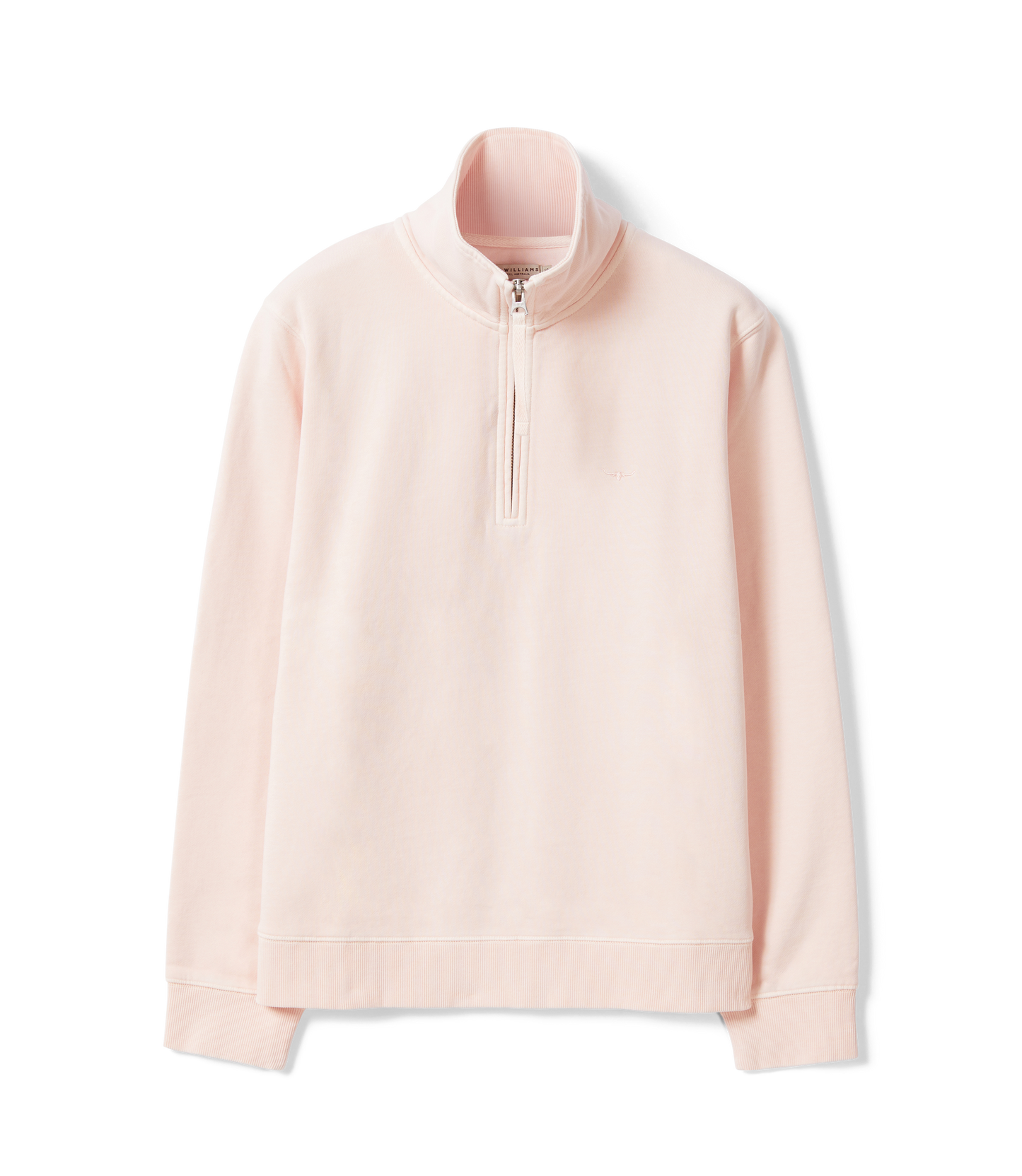 Trickett 1/4 Zip - Rose Smoke