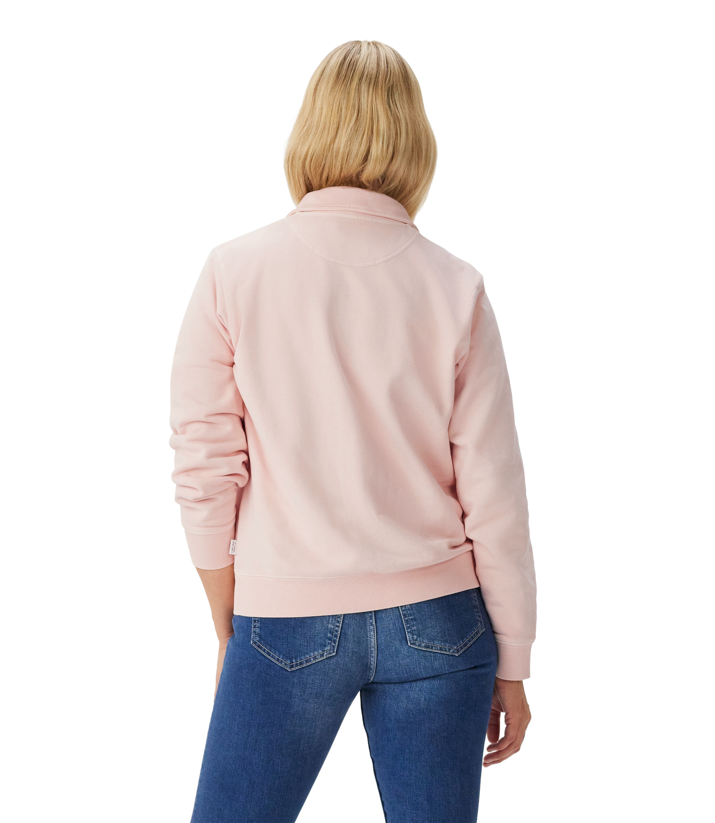 Trickett 1/4 Zip - Rose Smoke