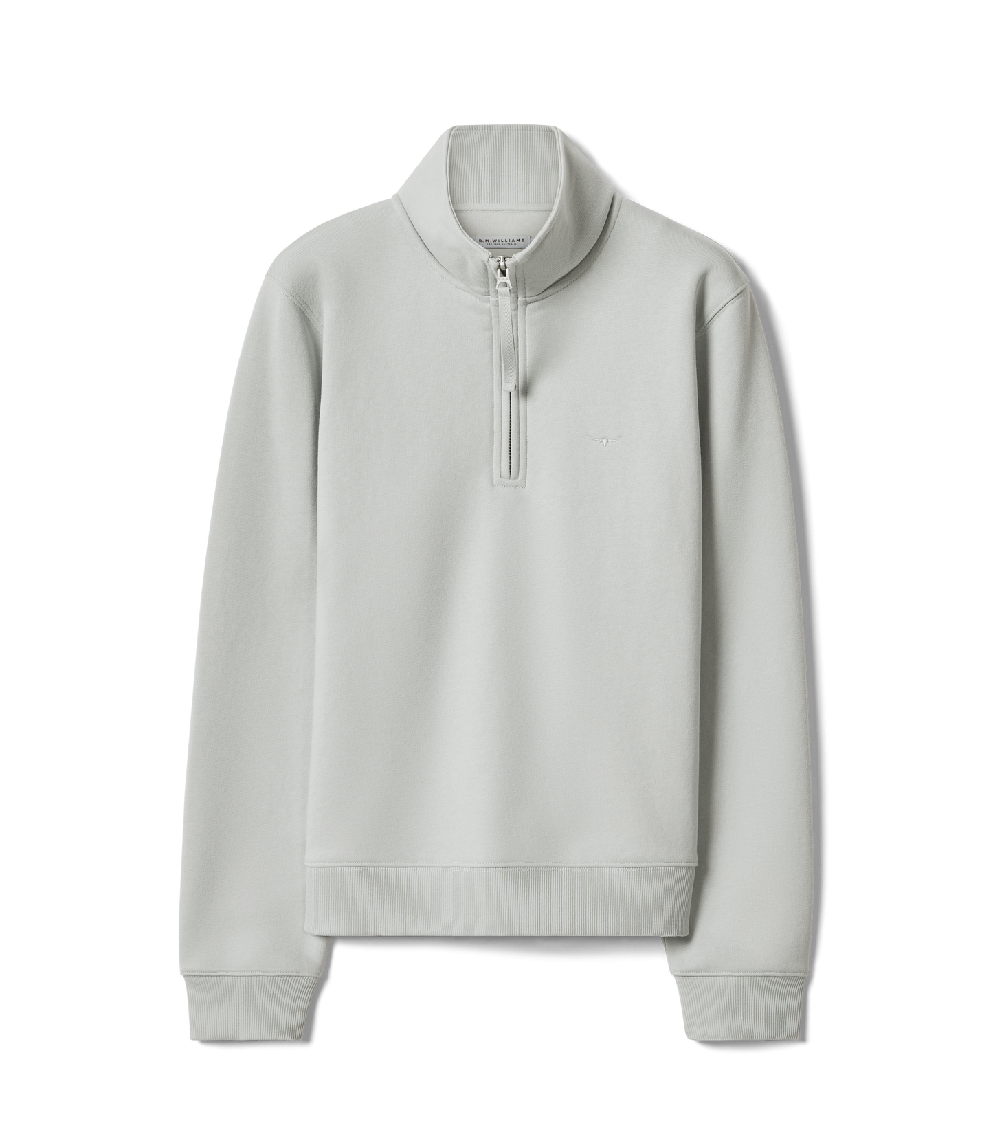 Trickett 1/4 Zip Sweatshirt - Salt