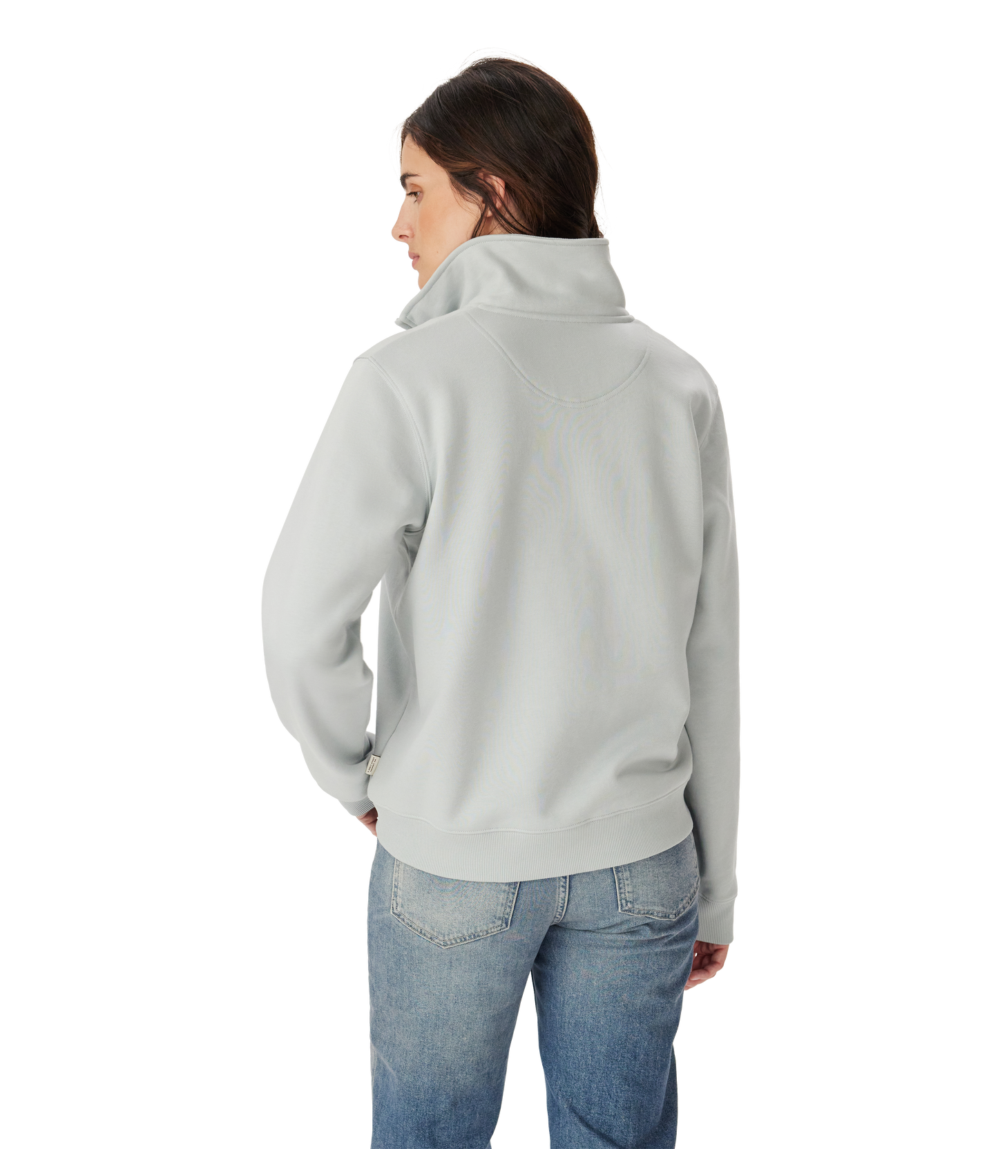 Trickett 1/4 Zip Sweatshirt - Salt
