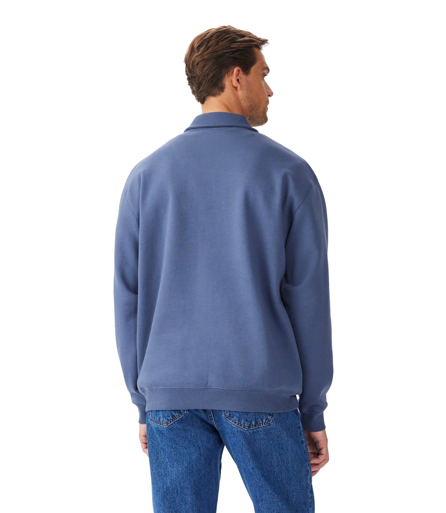 Mulyungarie 1/4 Zip Sweatshirt - Blue