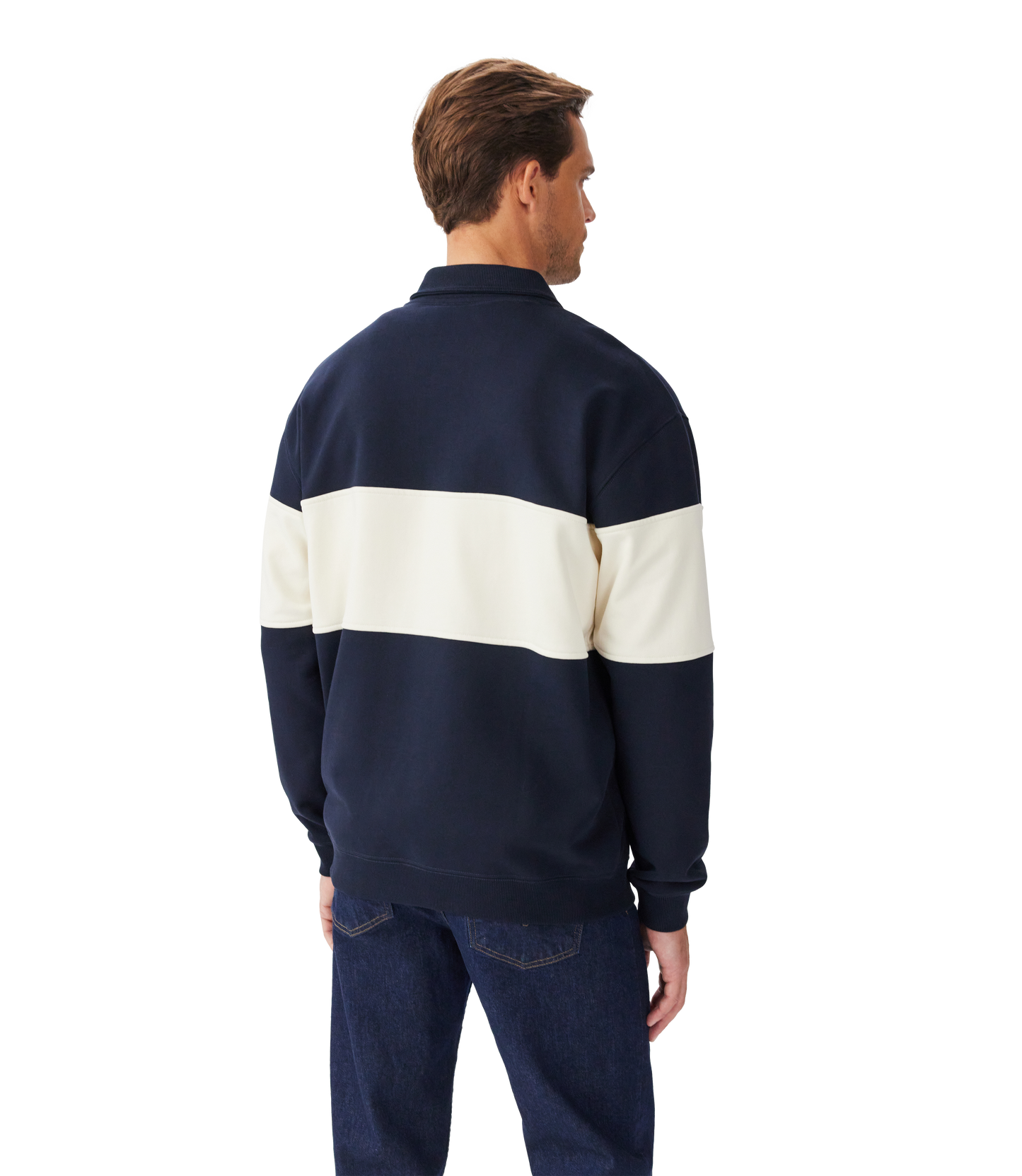 Heritage 1/4 Zip Sweatshirt - Navy
