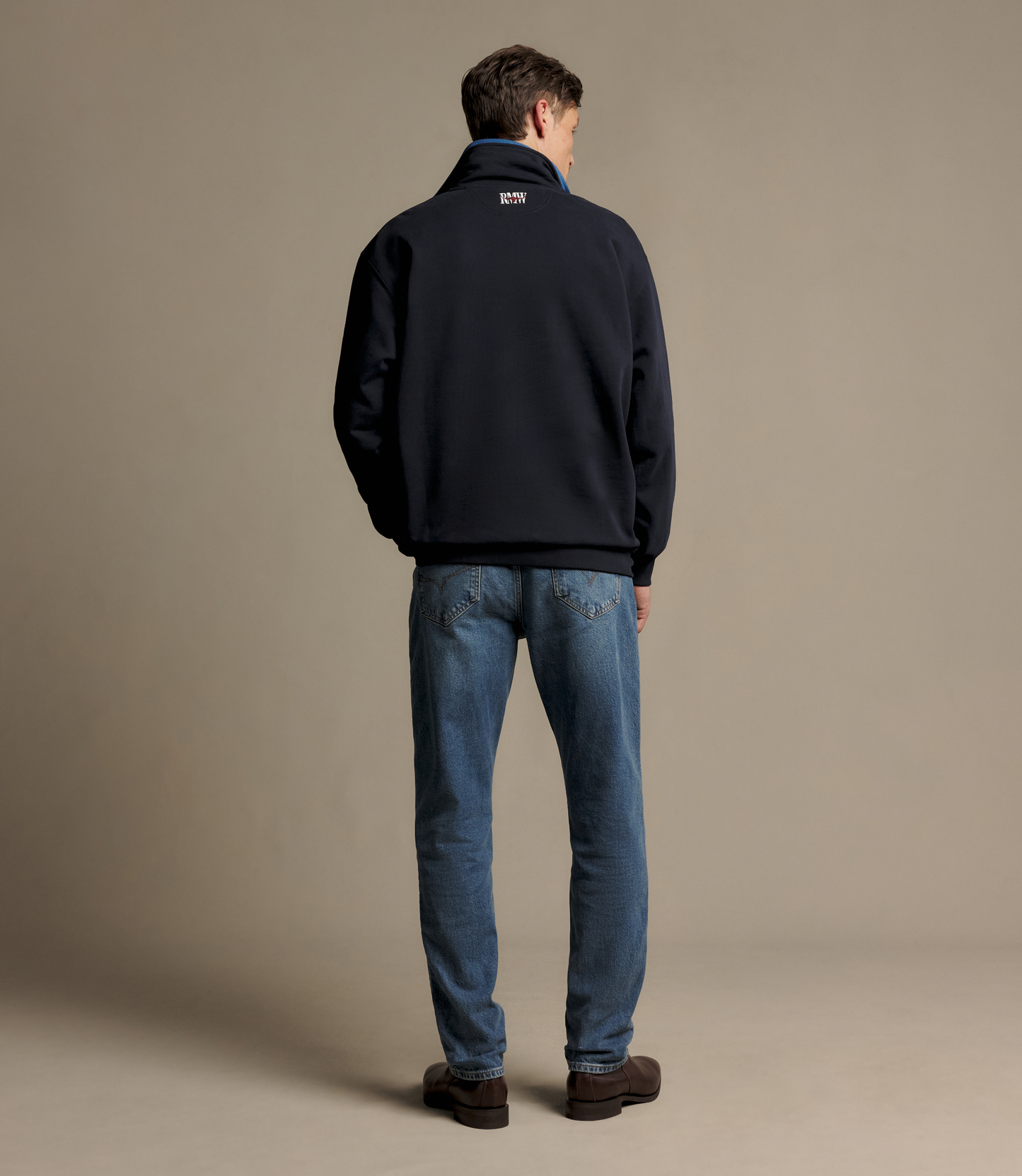 Classic R.M.W 1/4 Zip - Navy