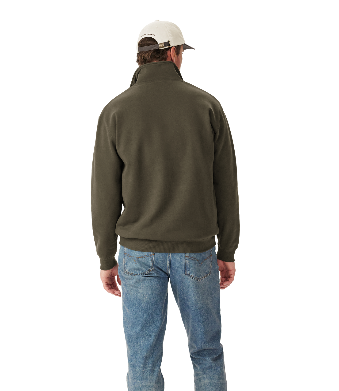 Mulyungarie 1/4 Zip Sweatshirt  - Fatigue