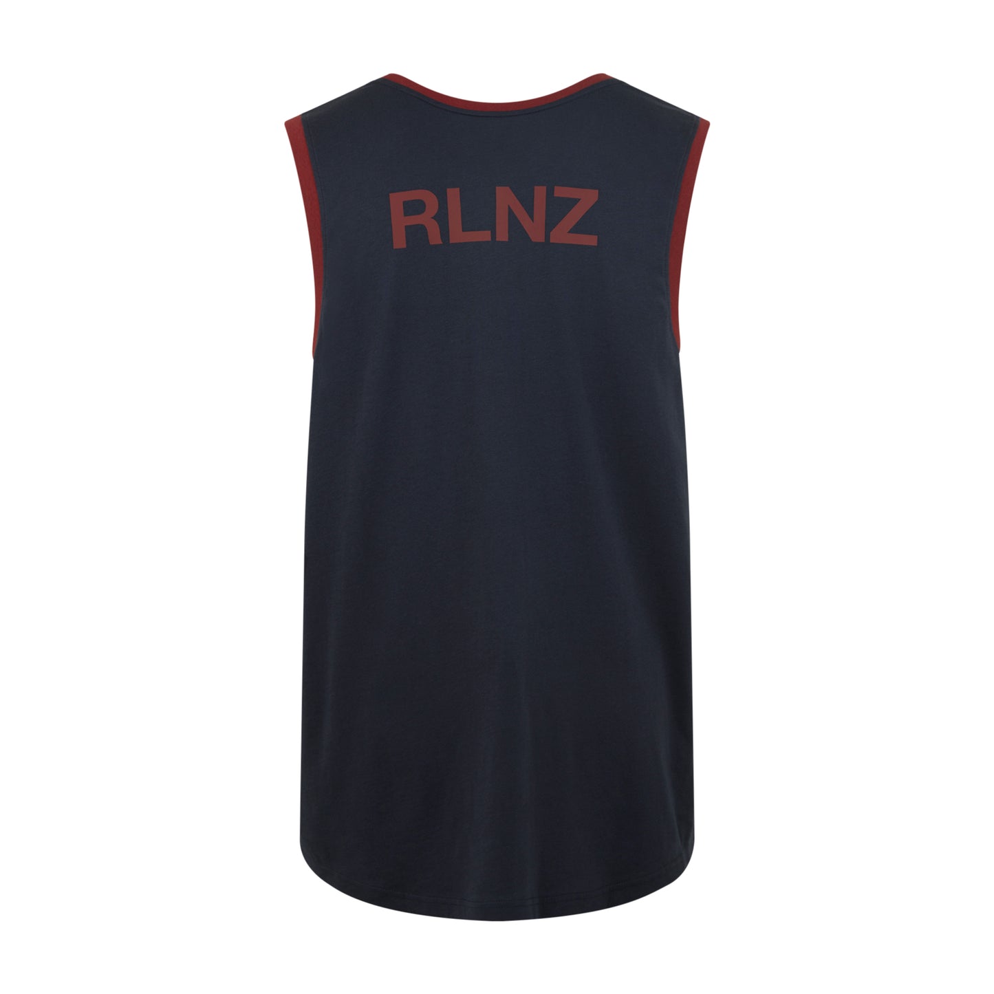 Unisex Backslider Singlet Top - Navy Multi