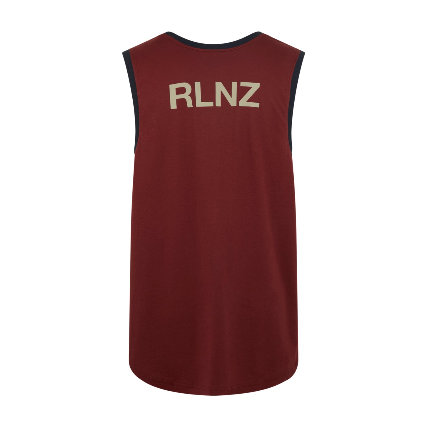 Unisex Backslider Singlet Top - Rhubarb Multi