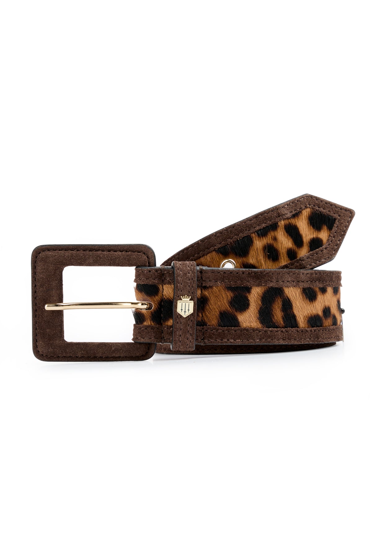 Marseille Belt - Leopard Haircalf