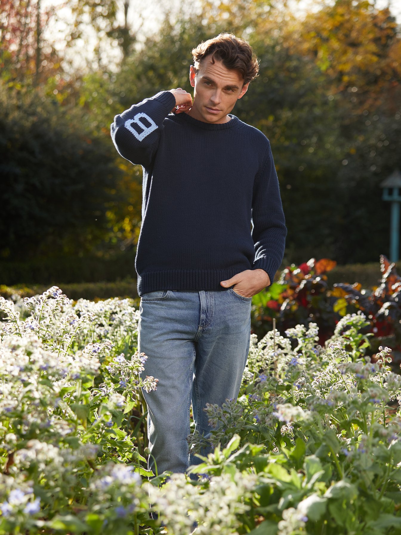 Bigbury Unisex Jumper - Navy