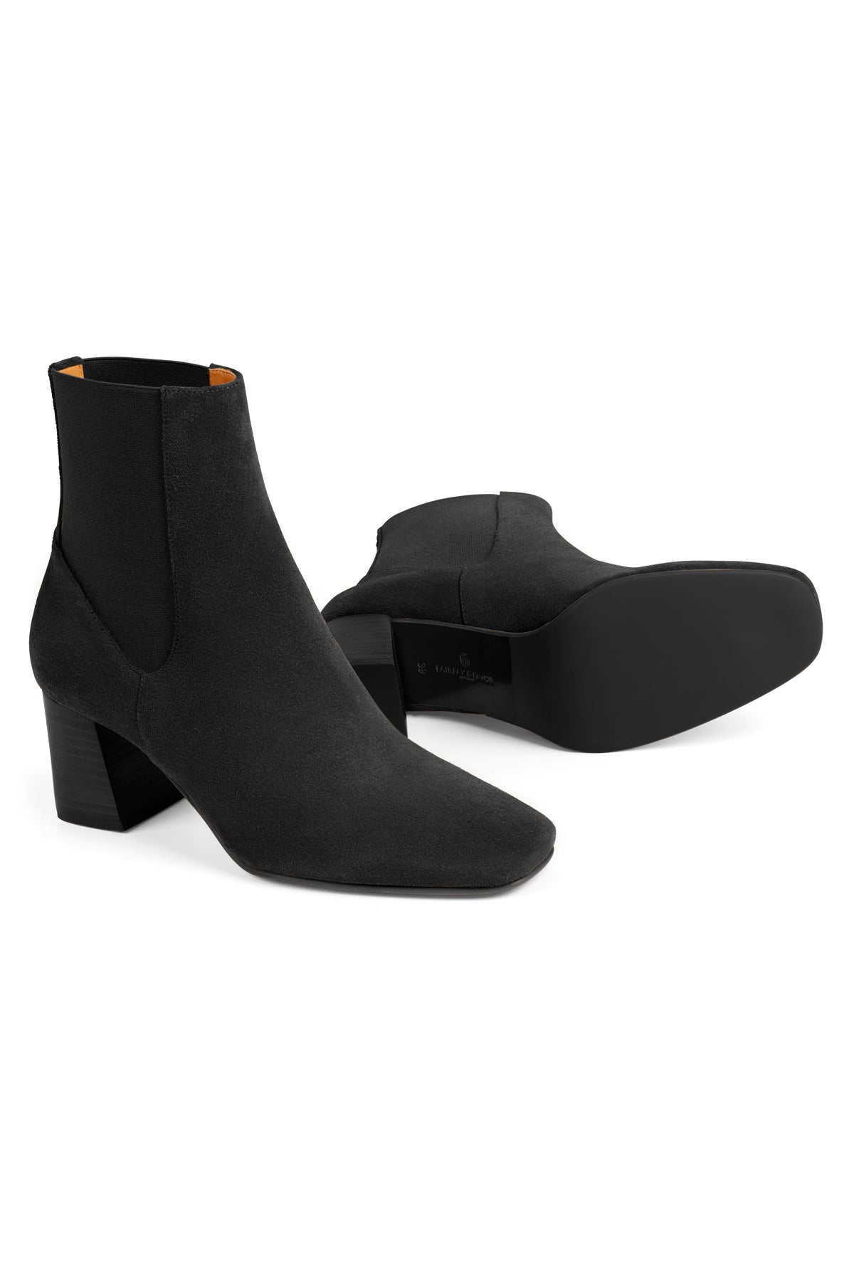 Milford Ankle Boot - Black Suede