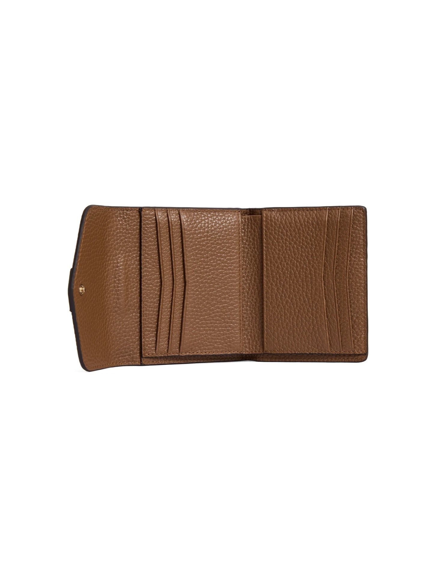 Langford Button Purse - Tan Leather