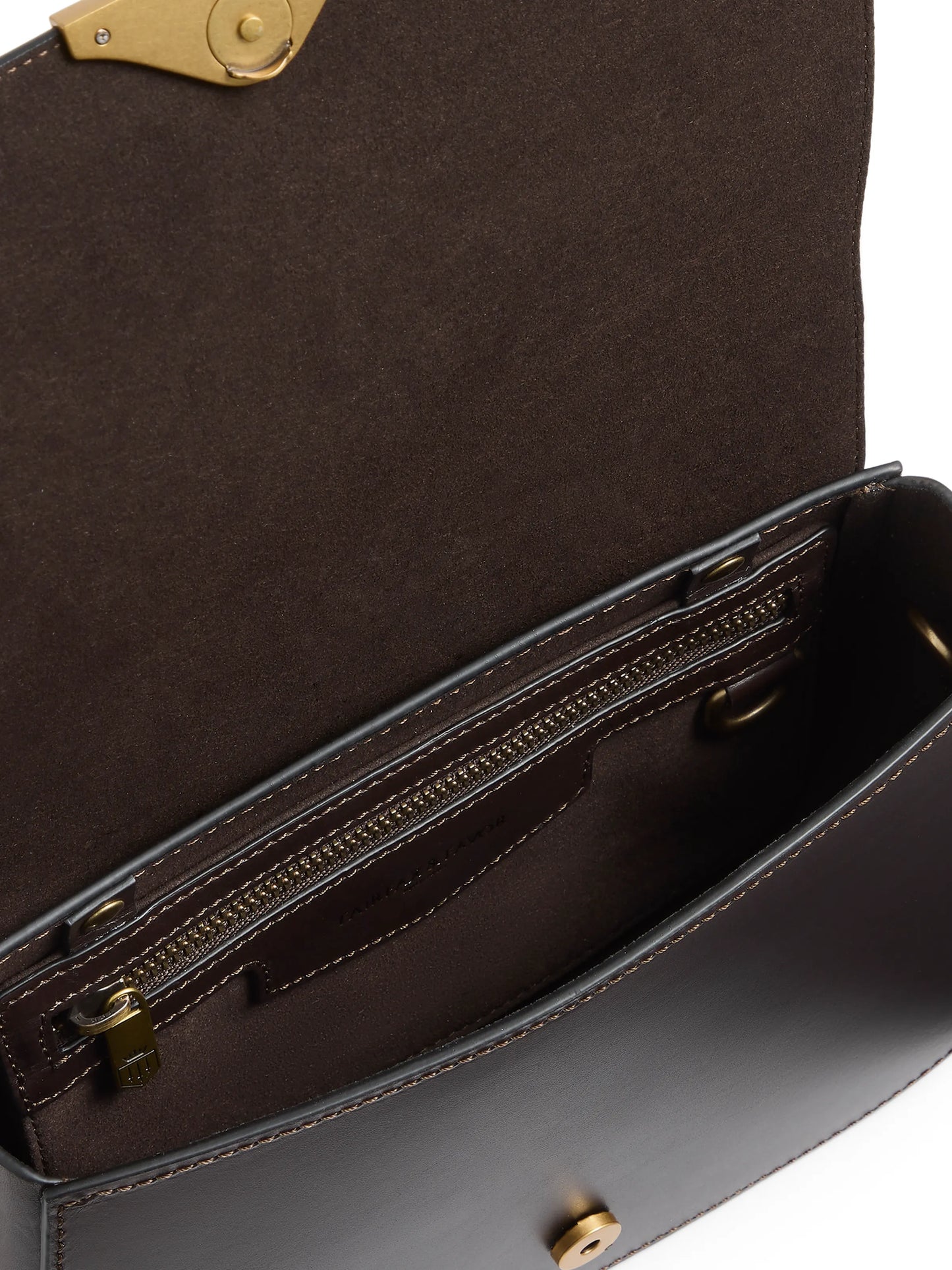 Rye Cross Body Bag - Mahogany Leather