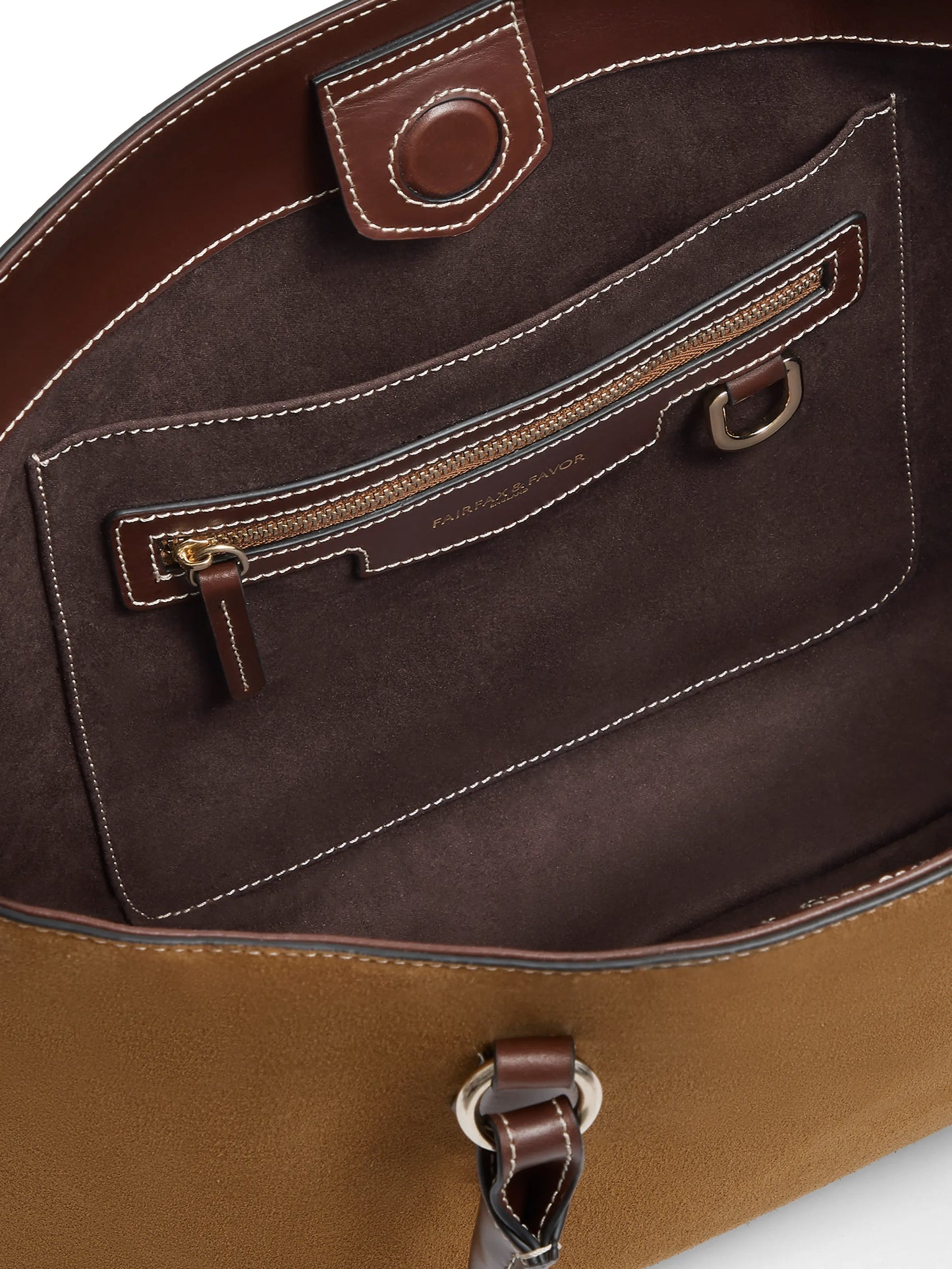 Seville Tote - Tan Suede
