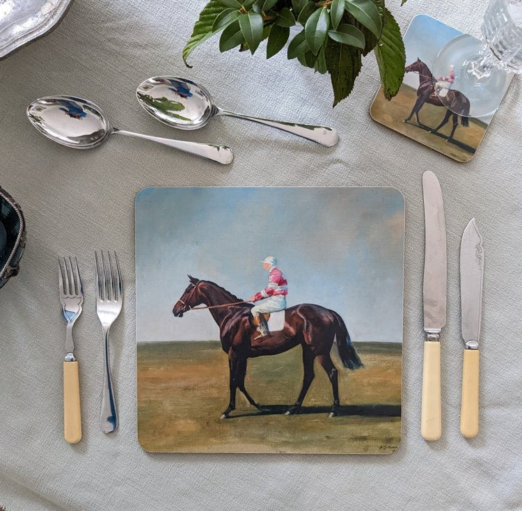 Placemat - Jockey in Pink