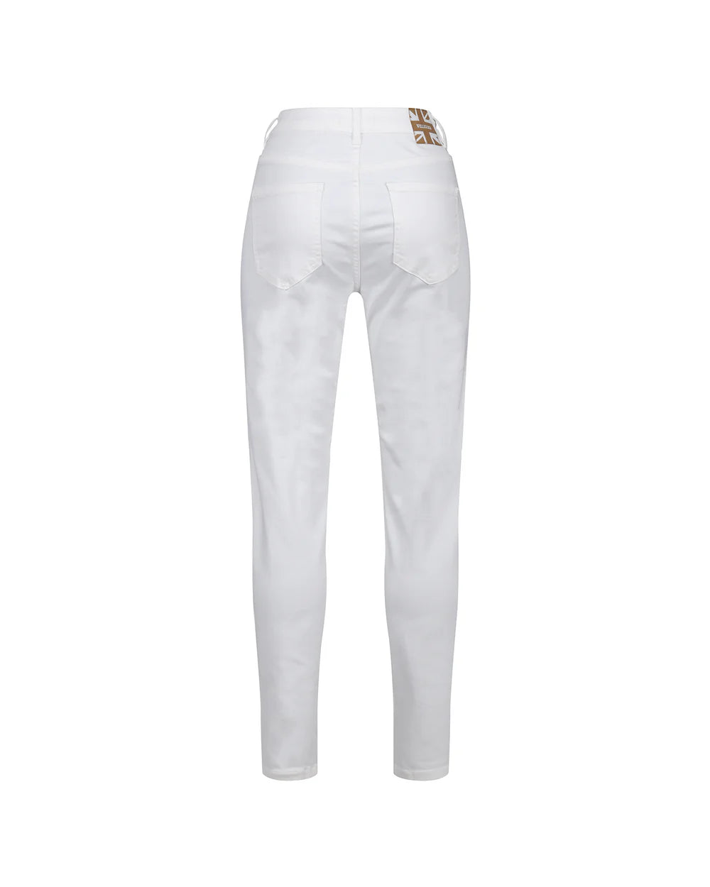 Icon High-Waisted Jeans - White
