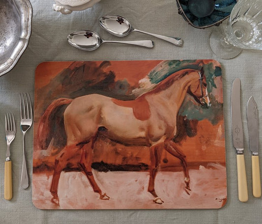 Serving Mat - Sketch of a Chestnut Horse