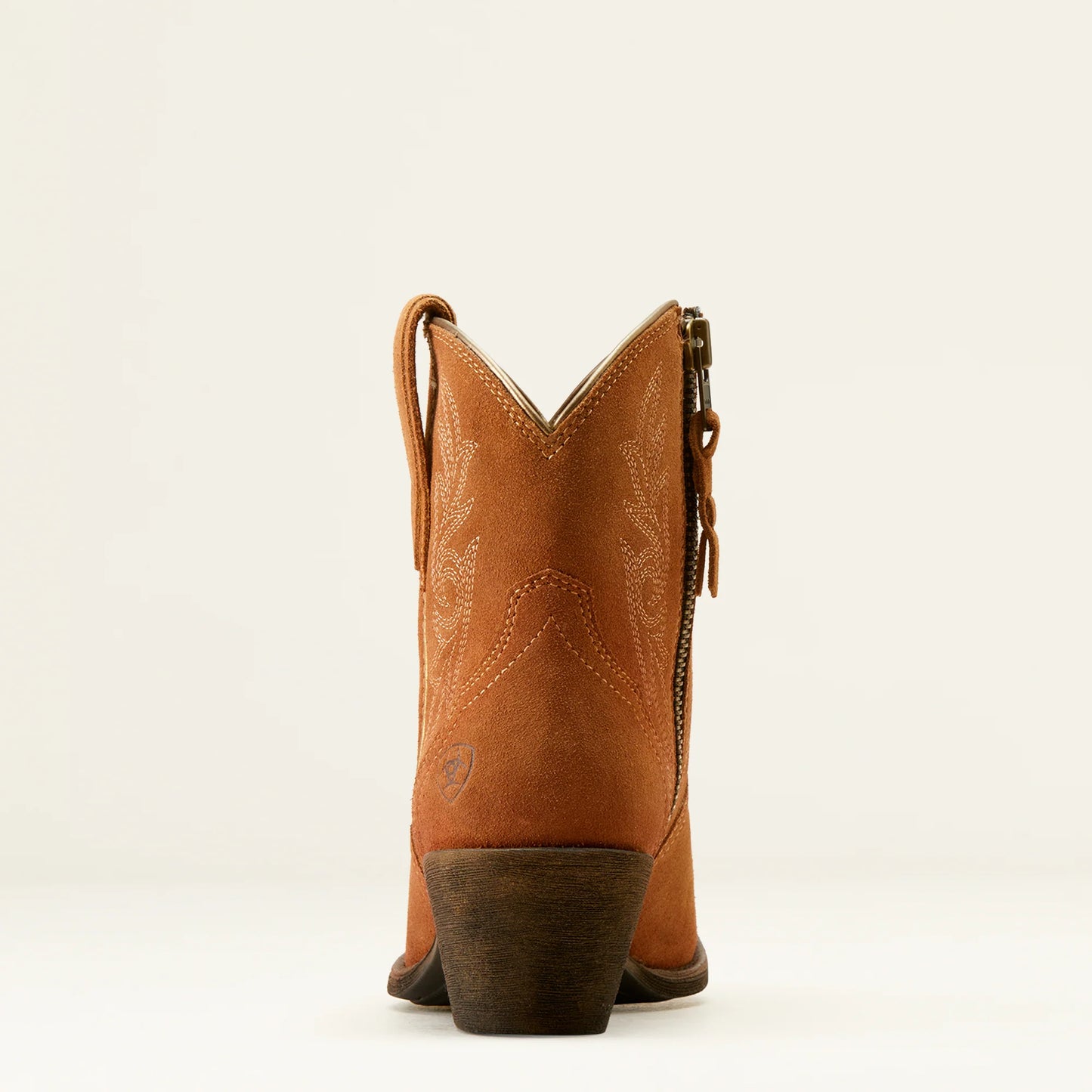 Harlan Western Boot - Walnut Suede