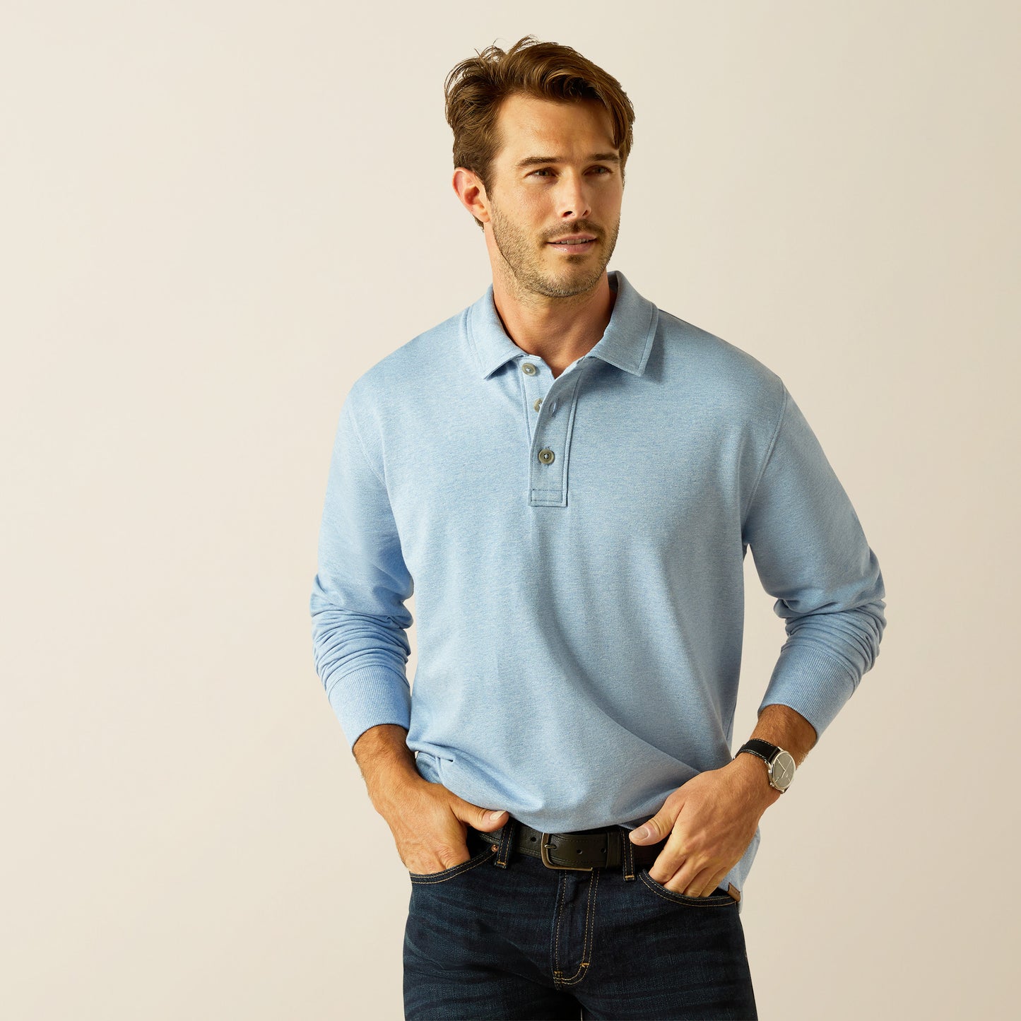 Wilton Sweatshirt - Pacific Blue Heather