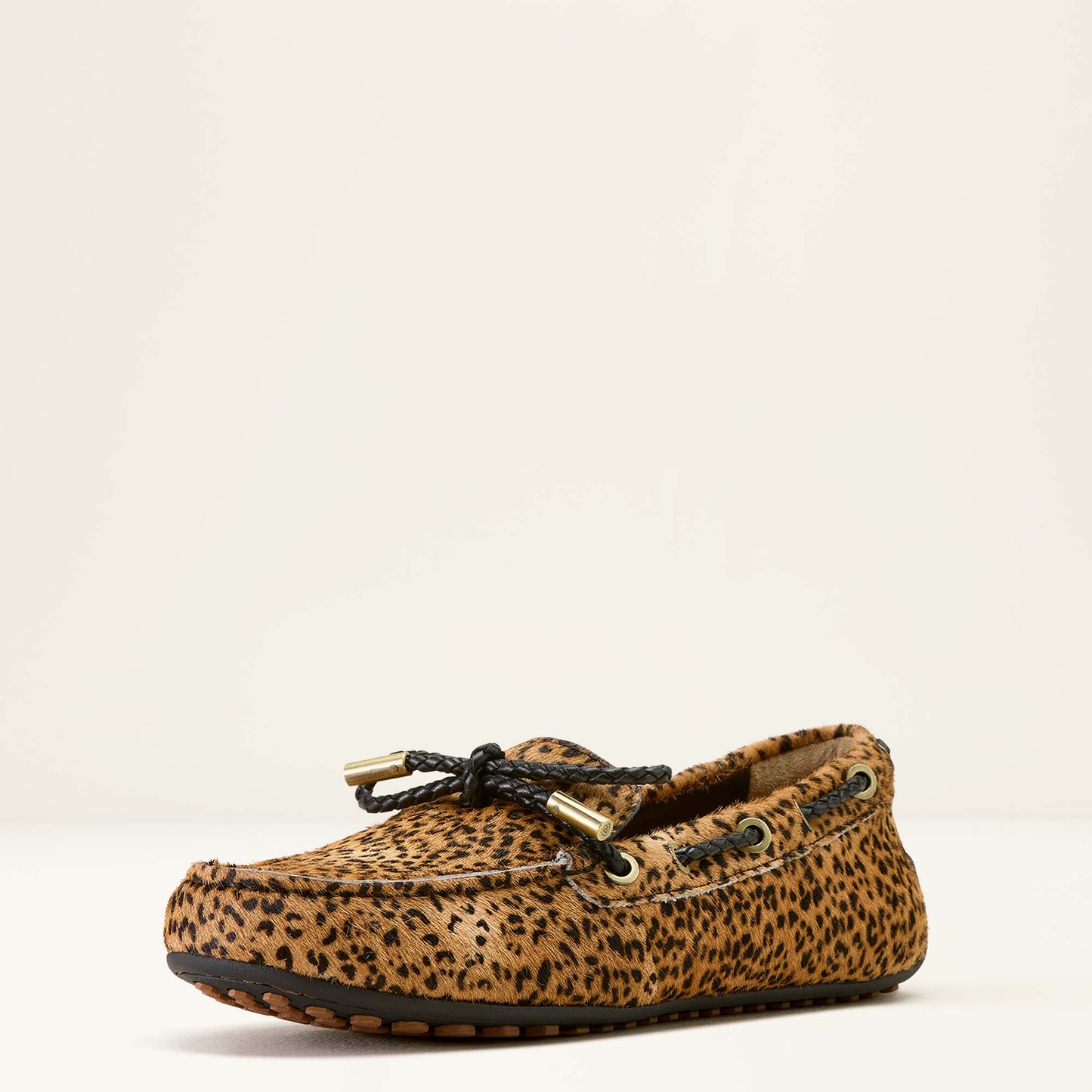 Margot Driving Moc - Mini Cheetah Hair On